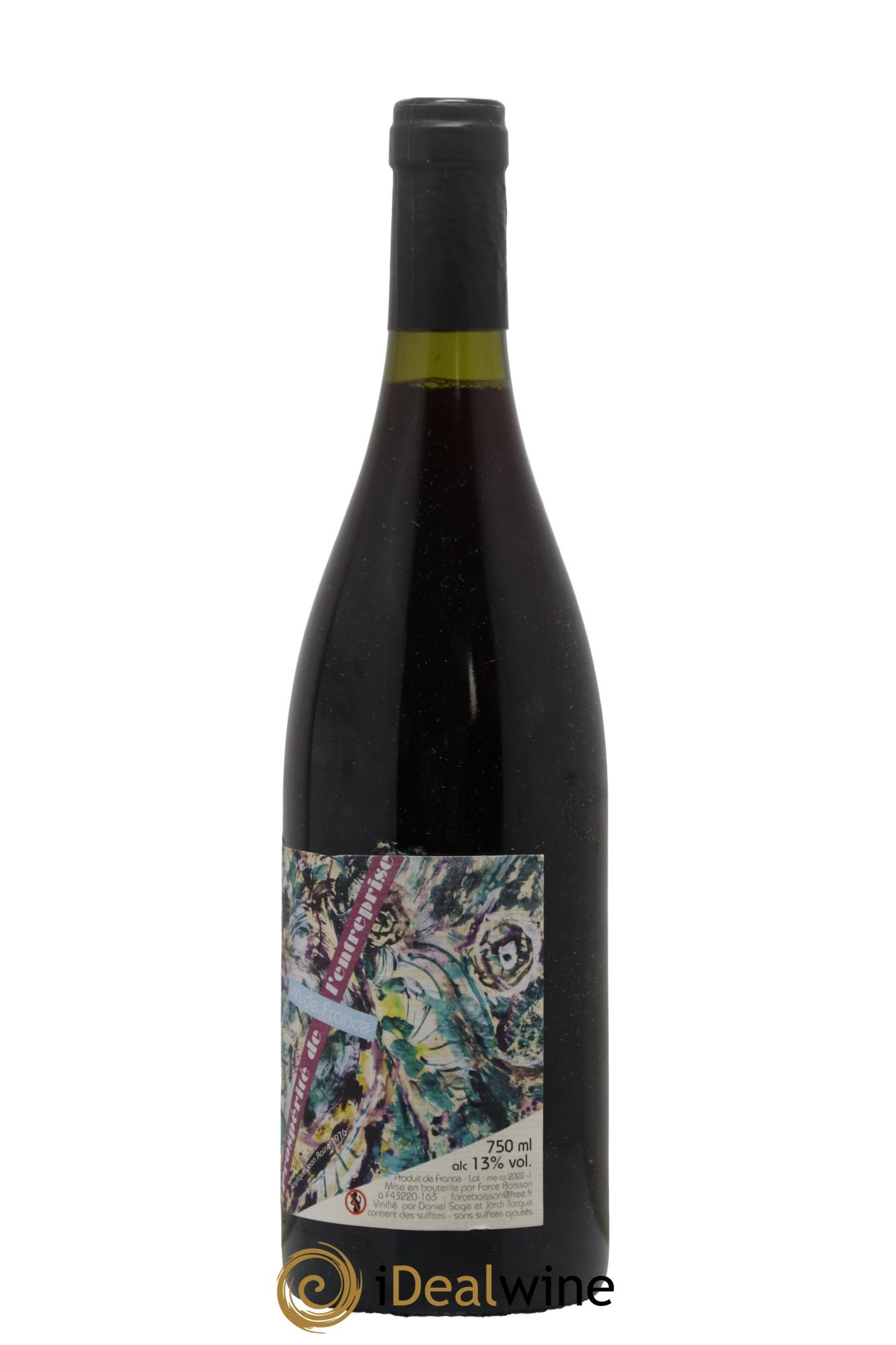 Vin de France Prospérité de l'entreprise Daniel Sage  2021 - Lotto di 1 bottiglia - 1