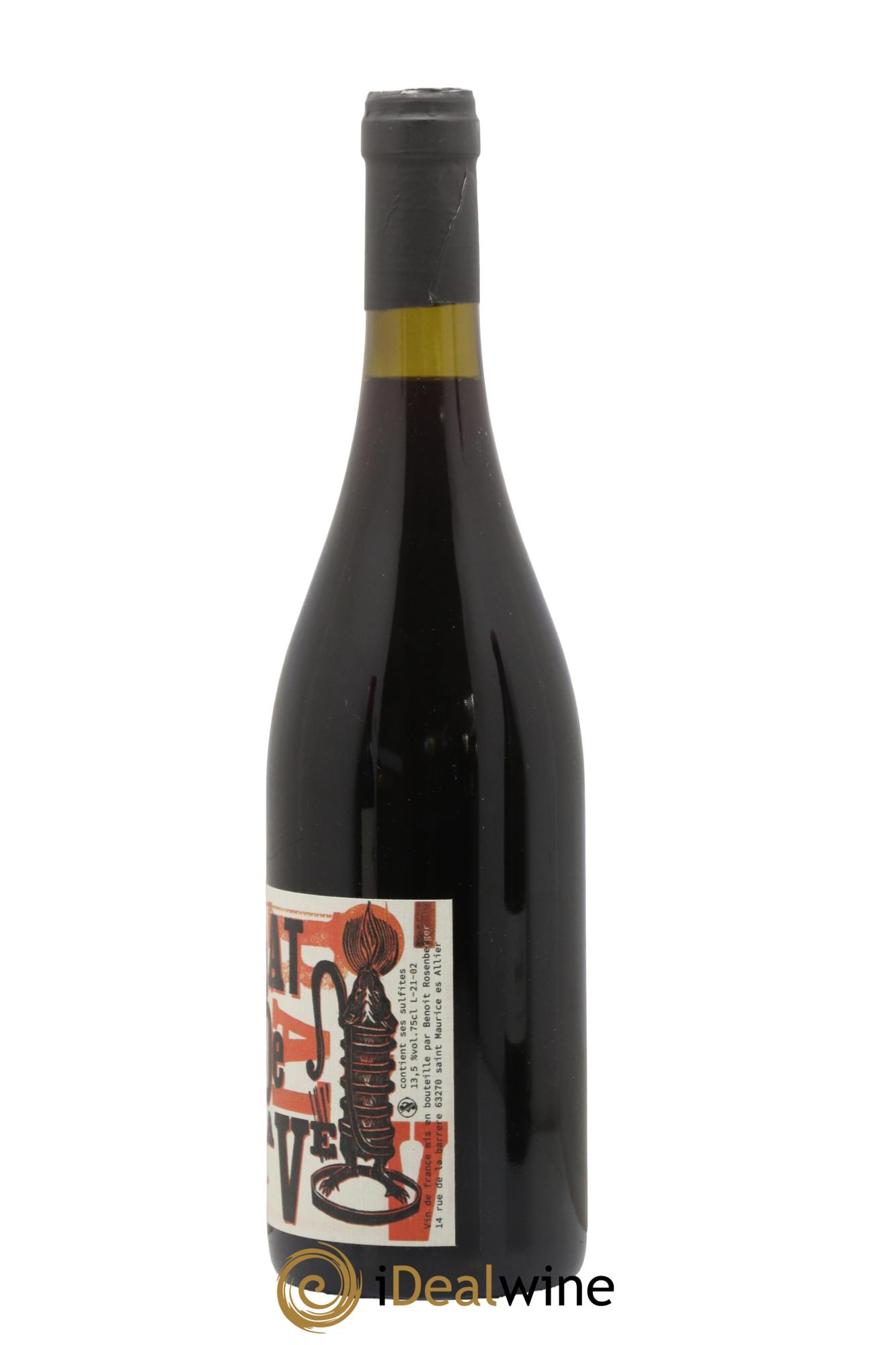 Vin de France Rat de Cave Benoit Rosenberger 2021 - Lot de 1 bouteille - 1