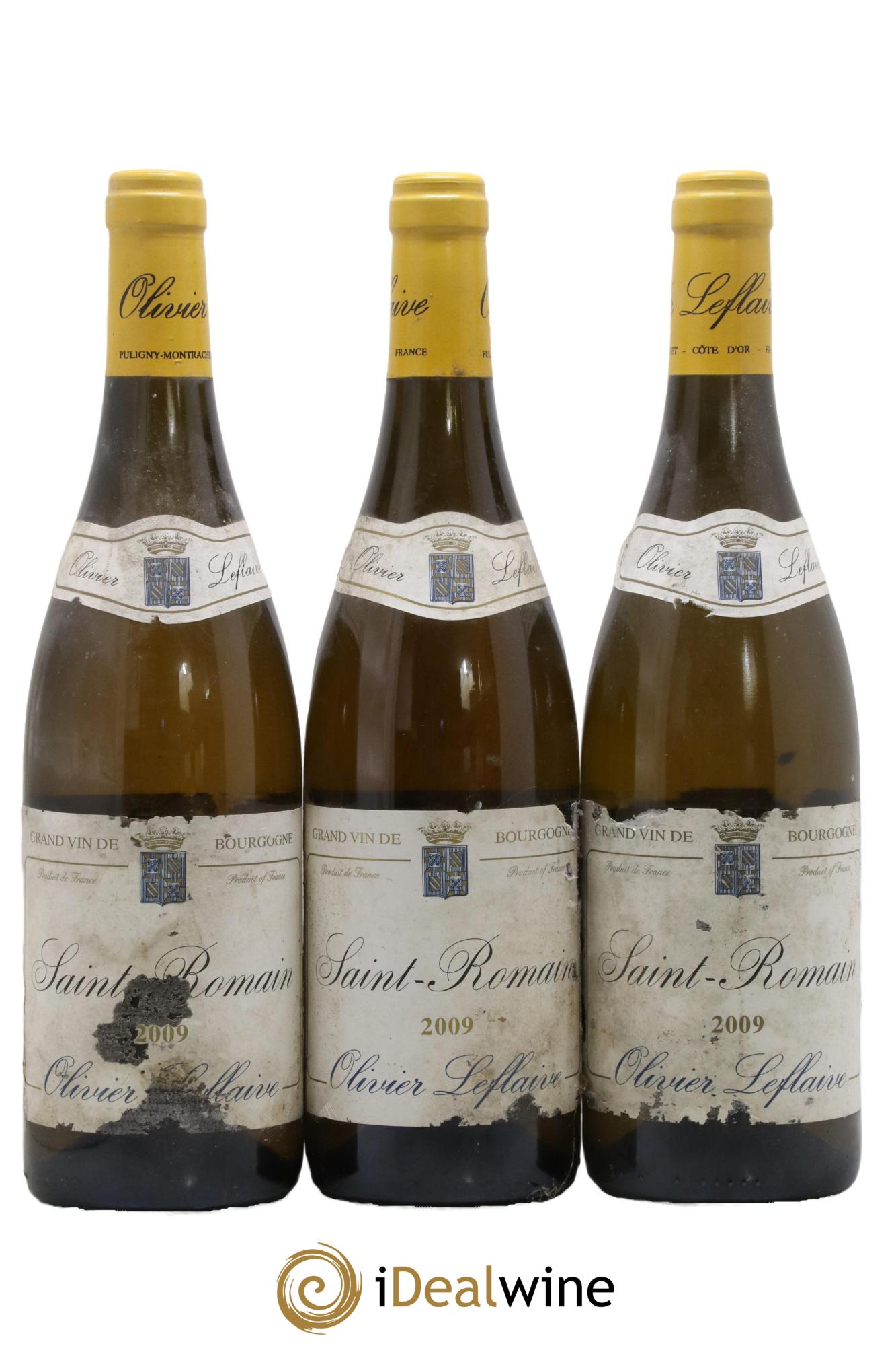 Saint-Romain Olivier Leflaive 2009 - Lot de 3 bouteilles - 0