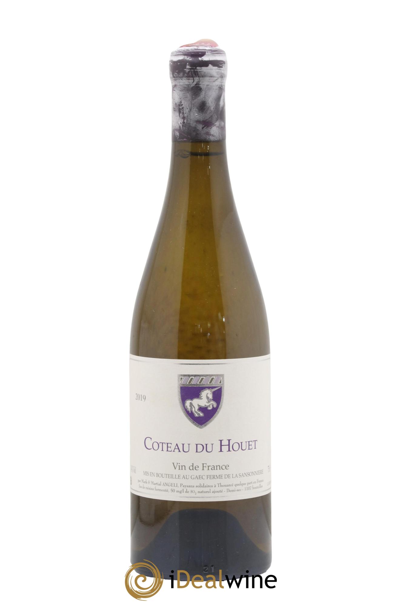 Vin de France Coteau du Houet Mark Angeli (Domaine) - Ferme de la Sansonnière Coteau du Houet Ferme de La Sansonniere 2019 - Posten von 1 Flasche - 0