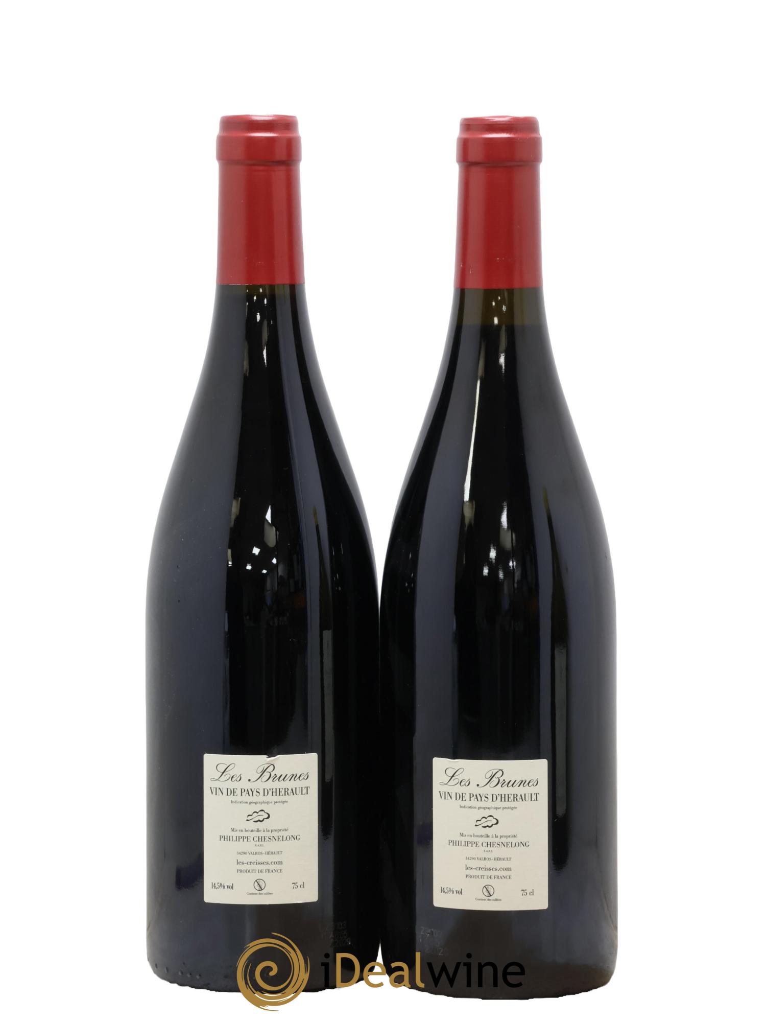Vin de France Les Brunes Les Creisses (Domaine) 2021 - Lot de 2 bouteilles - 1