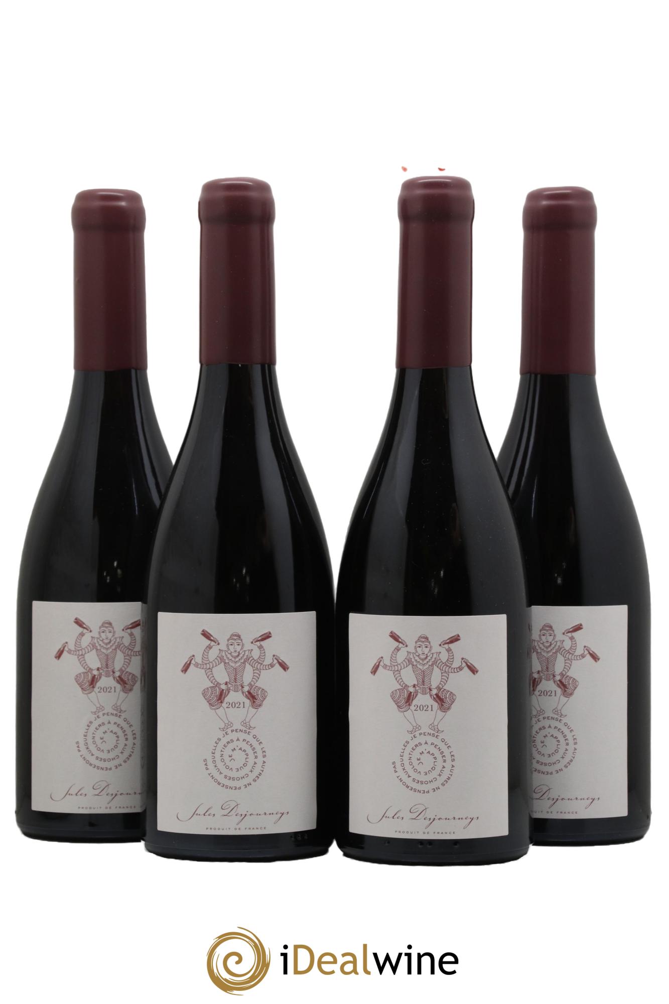 Beaujolais Jules Desjourneys 2021 - Lot de 4 bouteilles - 0
