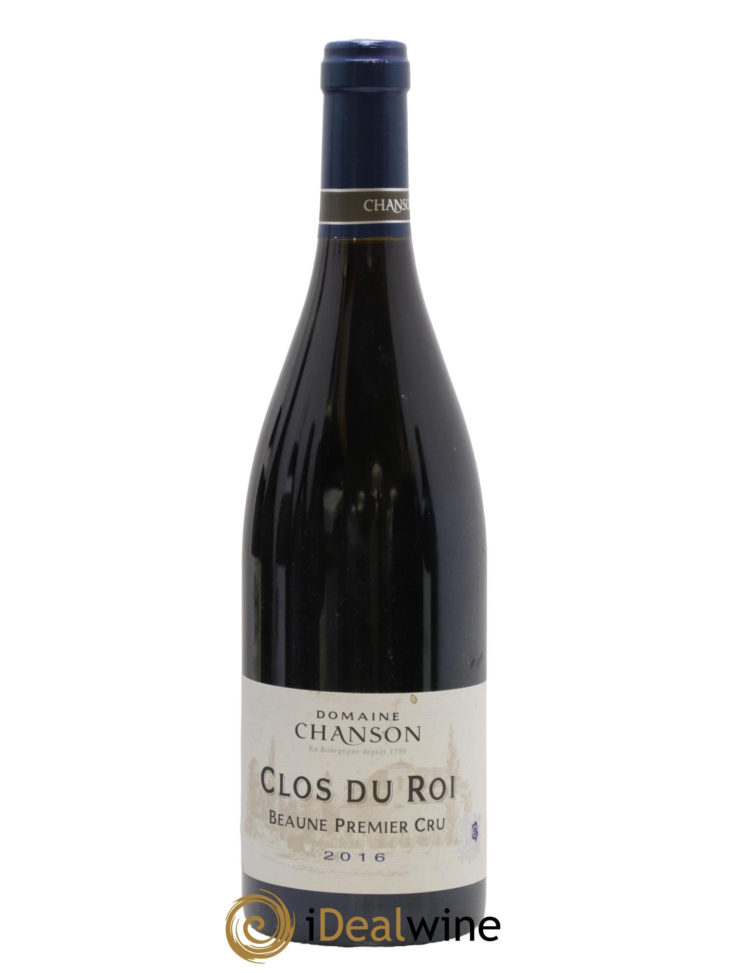 Beaune 1er Cru Clos du Roi Chanson (Domaine) 2016 - Lot de 1 bouteille - 0