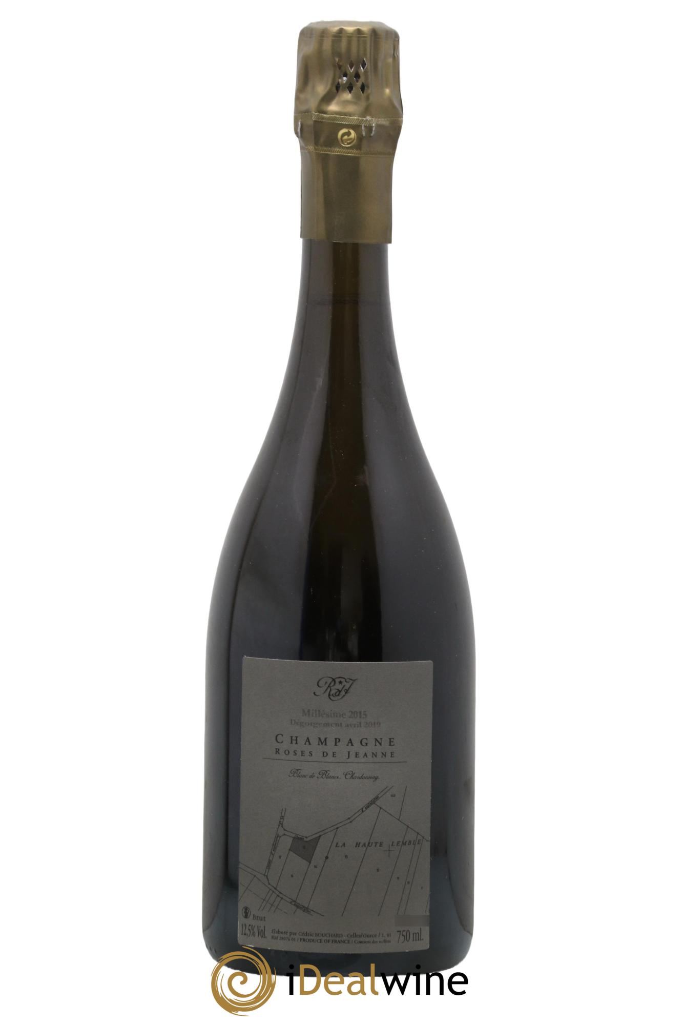 Roses de Jeanne La Haute-Lemblé Cédric Bouchard 2015 - Lot de 1 bouteille - 1