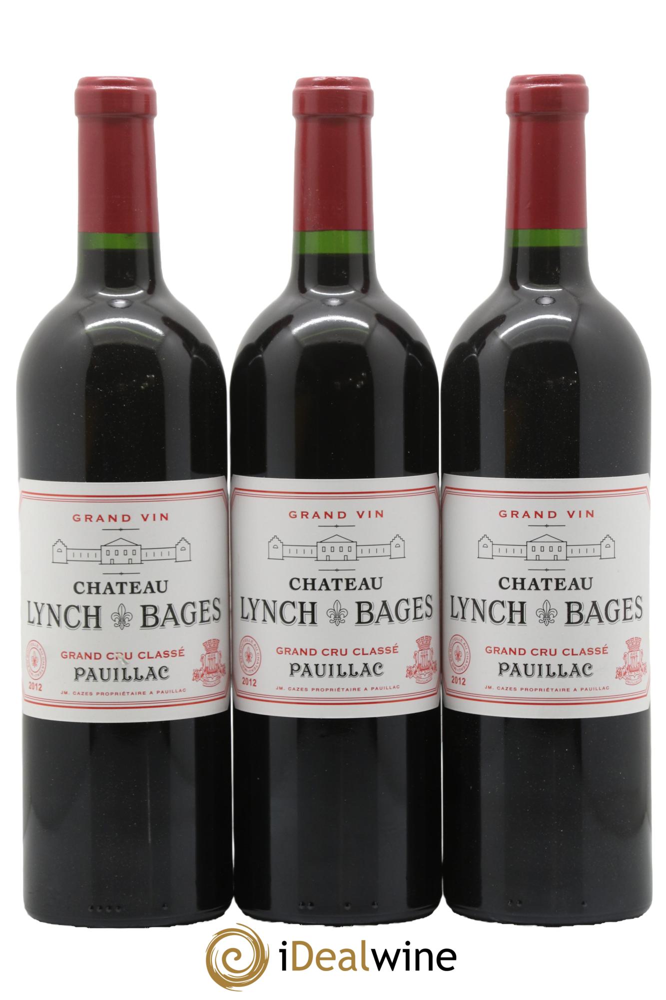 Château Lynch Bages 5ème Grand Cru Classé 2012 - Posten von 12 Flaschen - 2