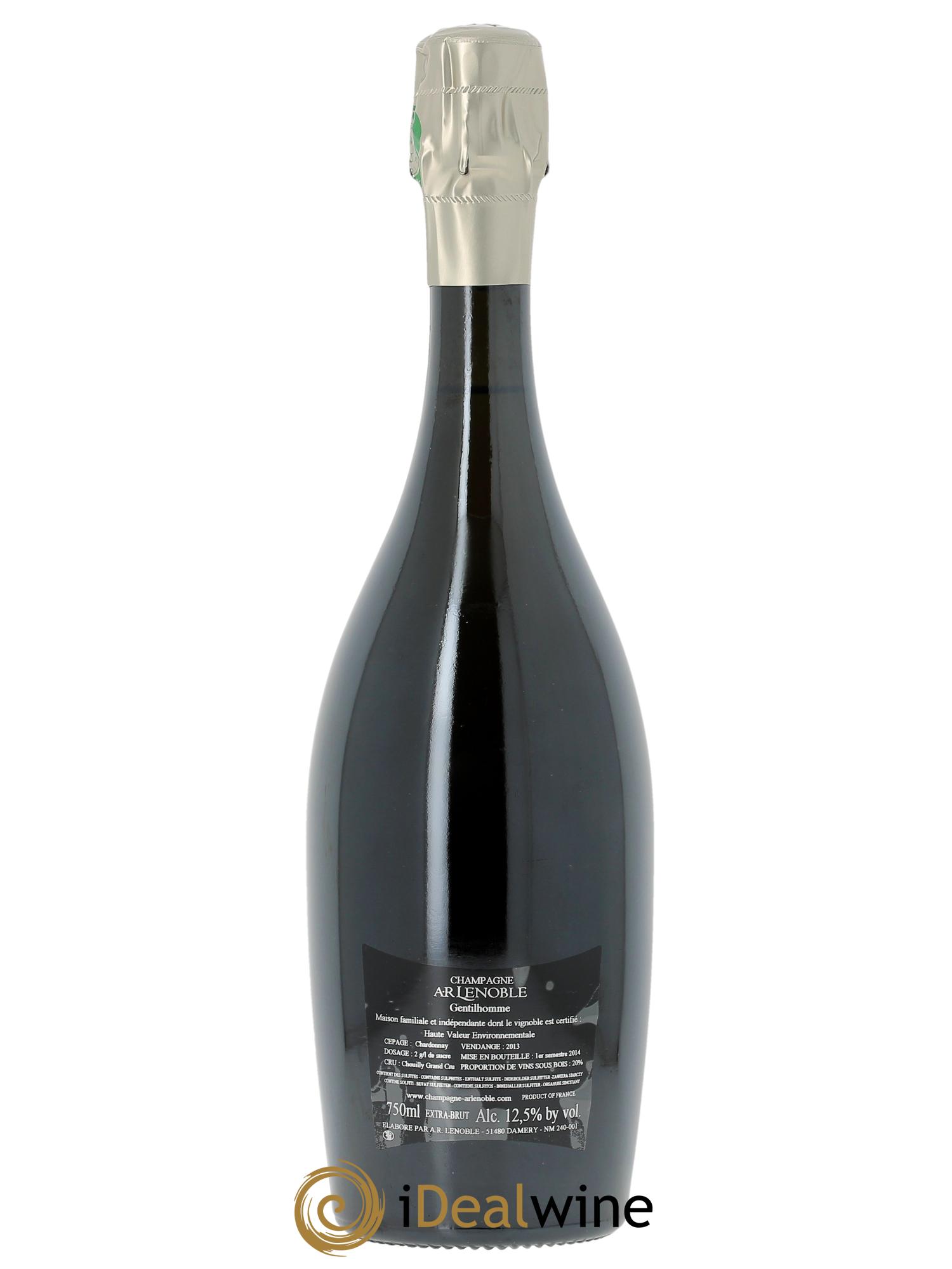 Blanc de Blancs Gentilhomme Grand Cru Extra-Brut AR Lenoble 2013 - Lot of 1 bottle - 3