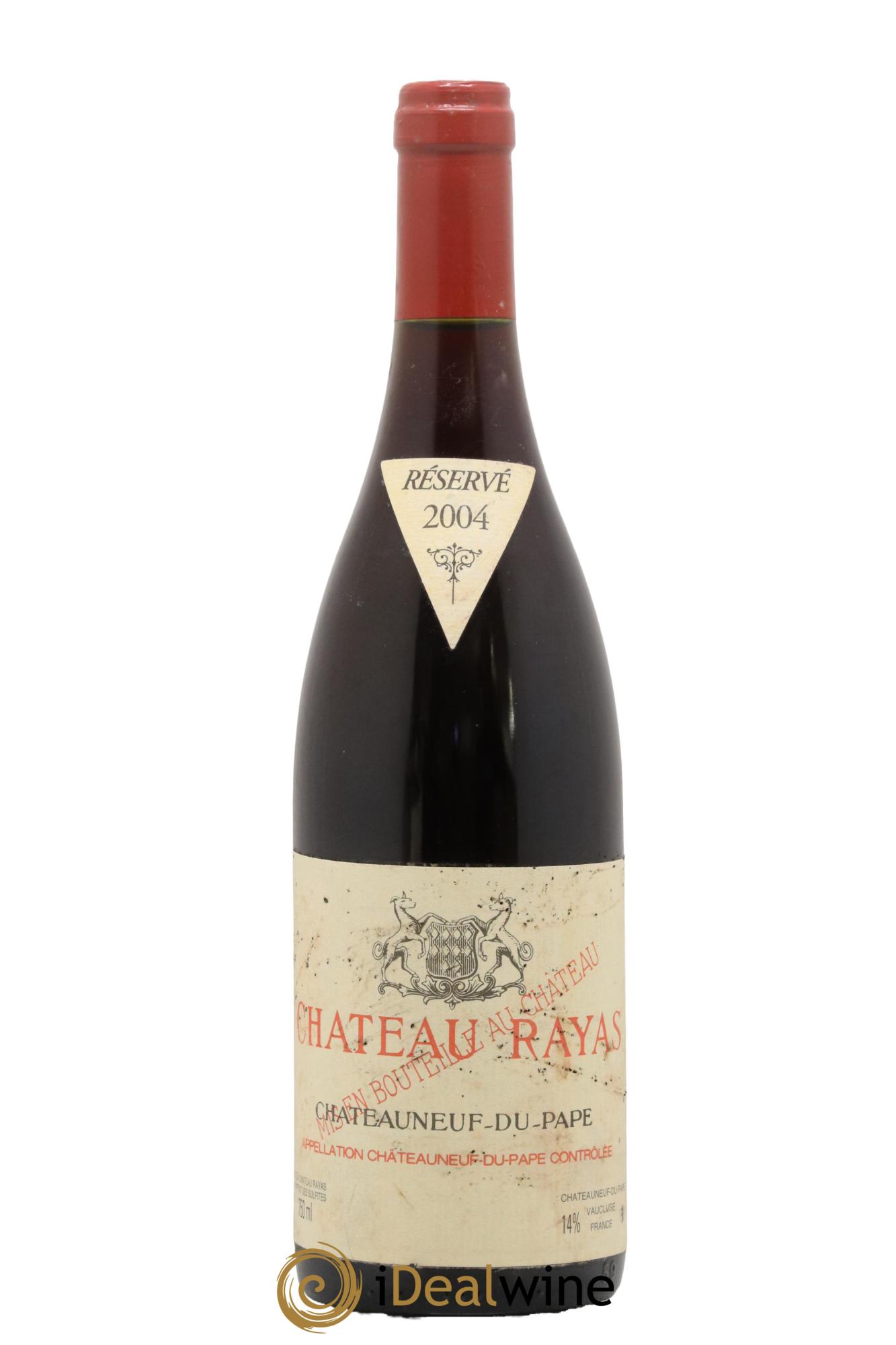 Châteauneuf-du-Pape Château Rayas Emmanuel Reynaud 2004 - Lot of 1 bottle - 0