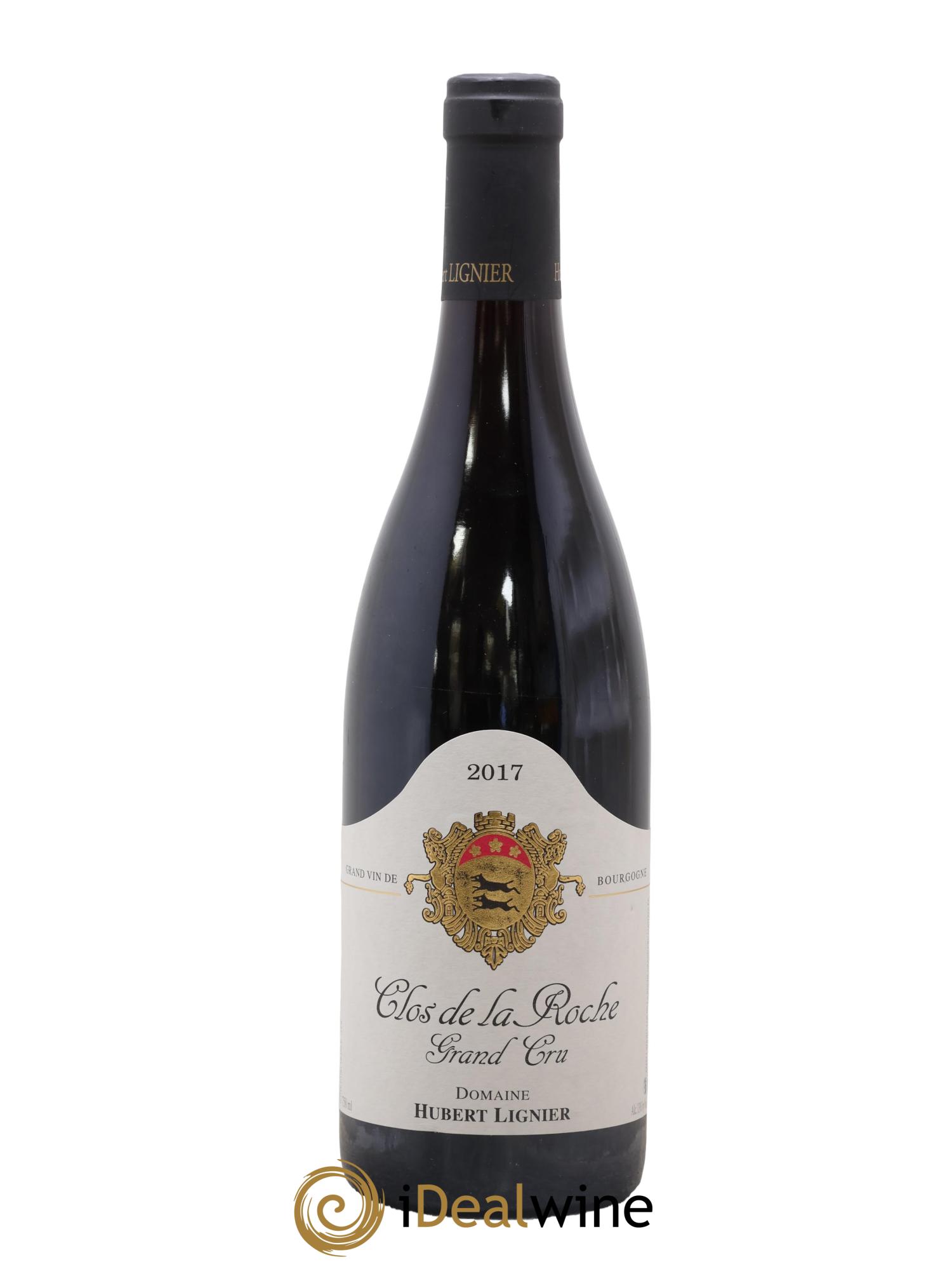 Clos de la Roche Grand Cru Hubert Lignier (Domaine) 2017 - Posten von 1 Flasche - 0