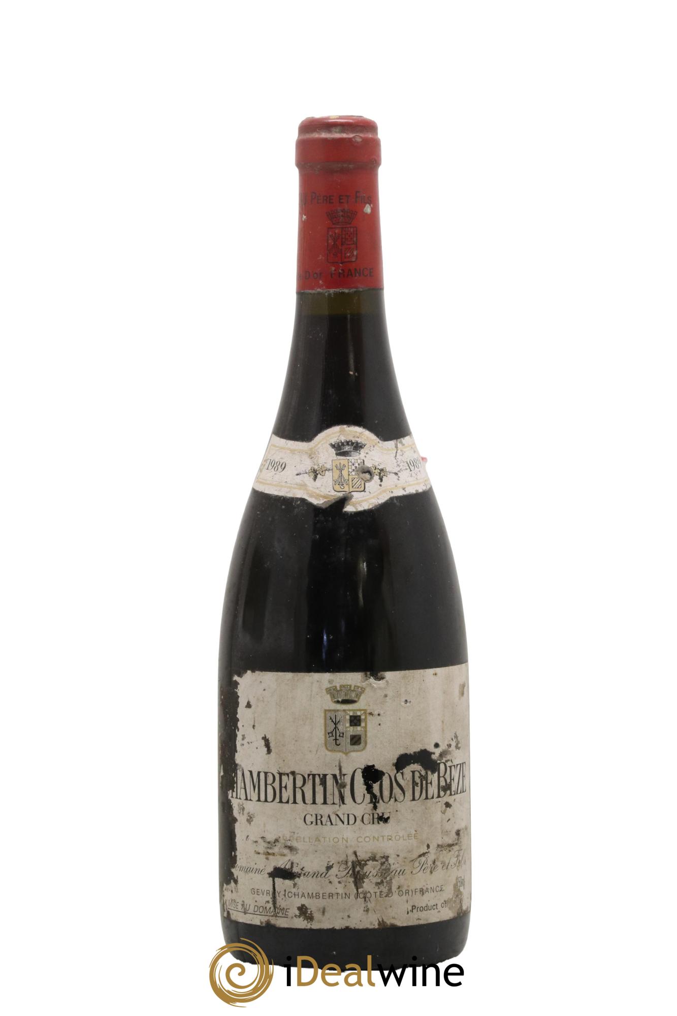 Chambertin Clos de Bèze Grand Cru Armand Rousseau (Domaine) 1989 - Lot de 1 bouteille - 0