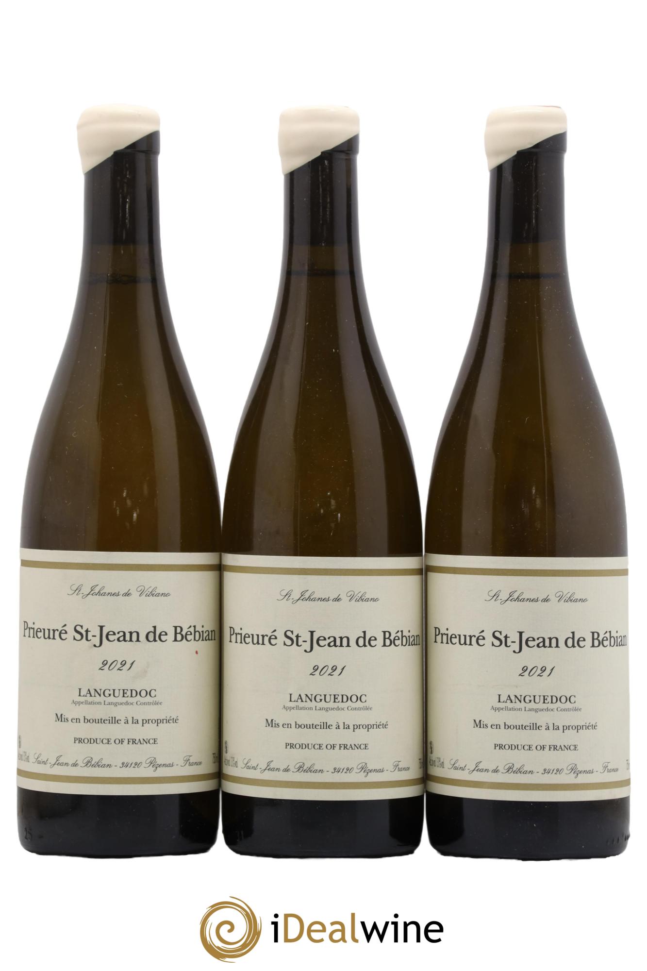 Coteaux du Languedoc Prieuré St-Jean de Bébian 2021 - Lot de 3 bouteilles - 0