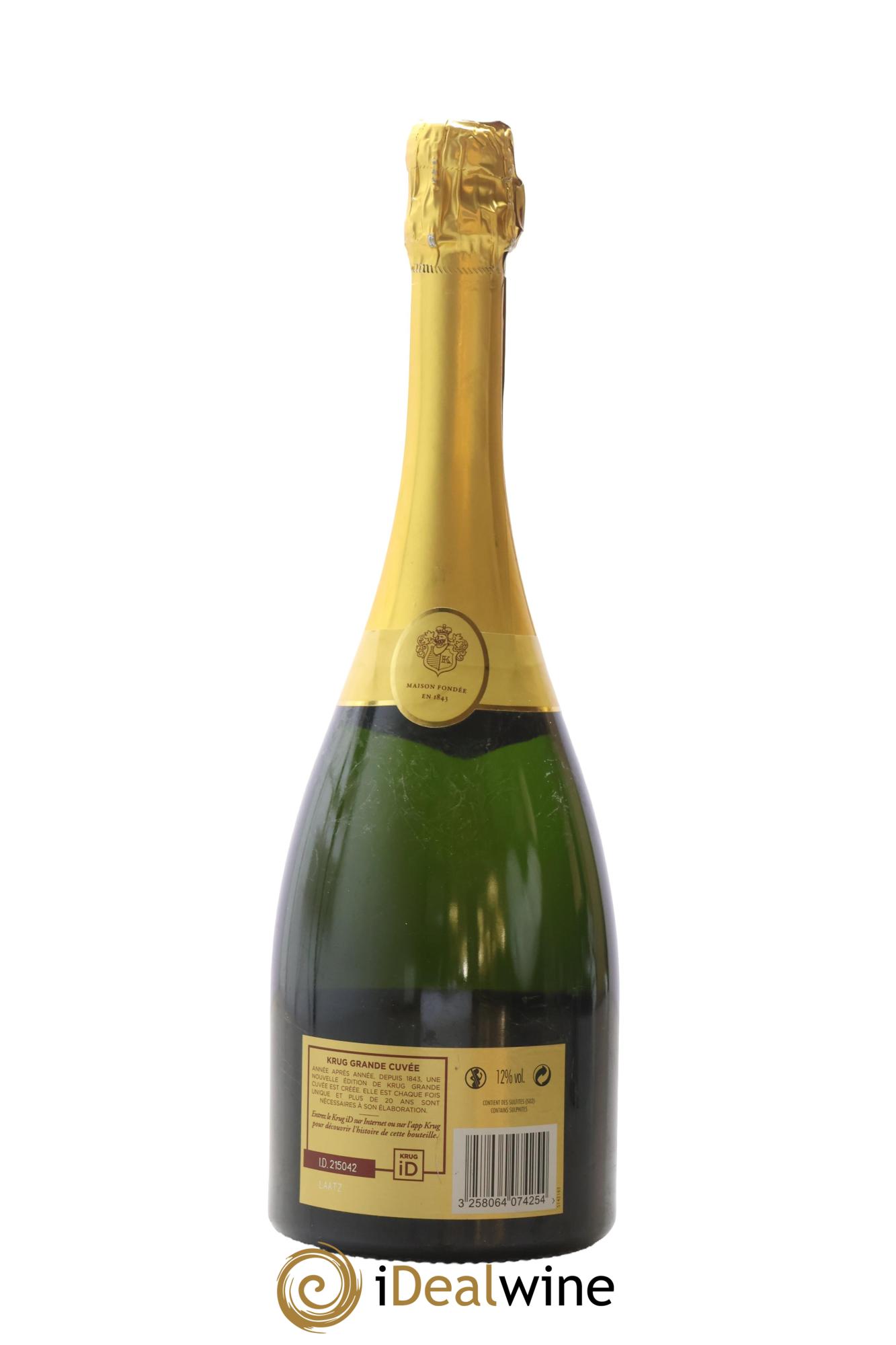 Grande Cuvée - 163ème édition Krug - Lotto di 1 bottiglia - 1