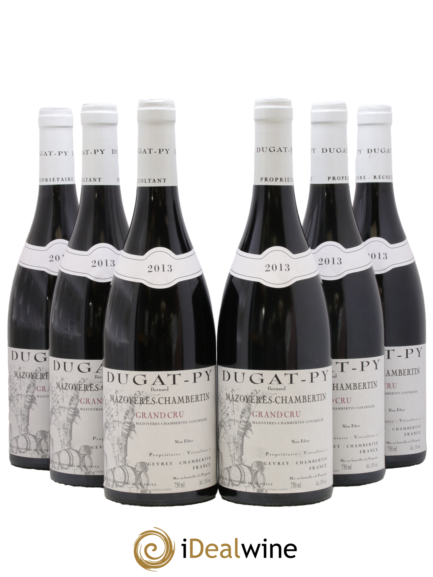 Mazoyères-Chambertin Grand Cru Dugat-Py 2013 - Lotto di 6 bottiglie - 0