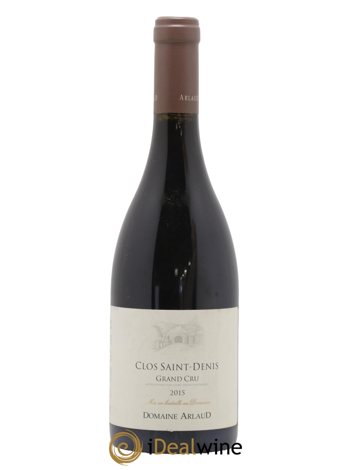Clos Saint-Denis Grand Cru Arlaud 2015 - Lot de 1 bouteille - 0