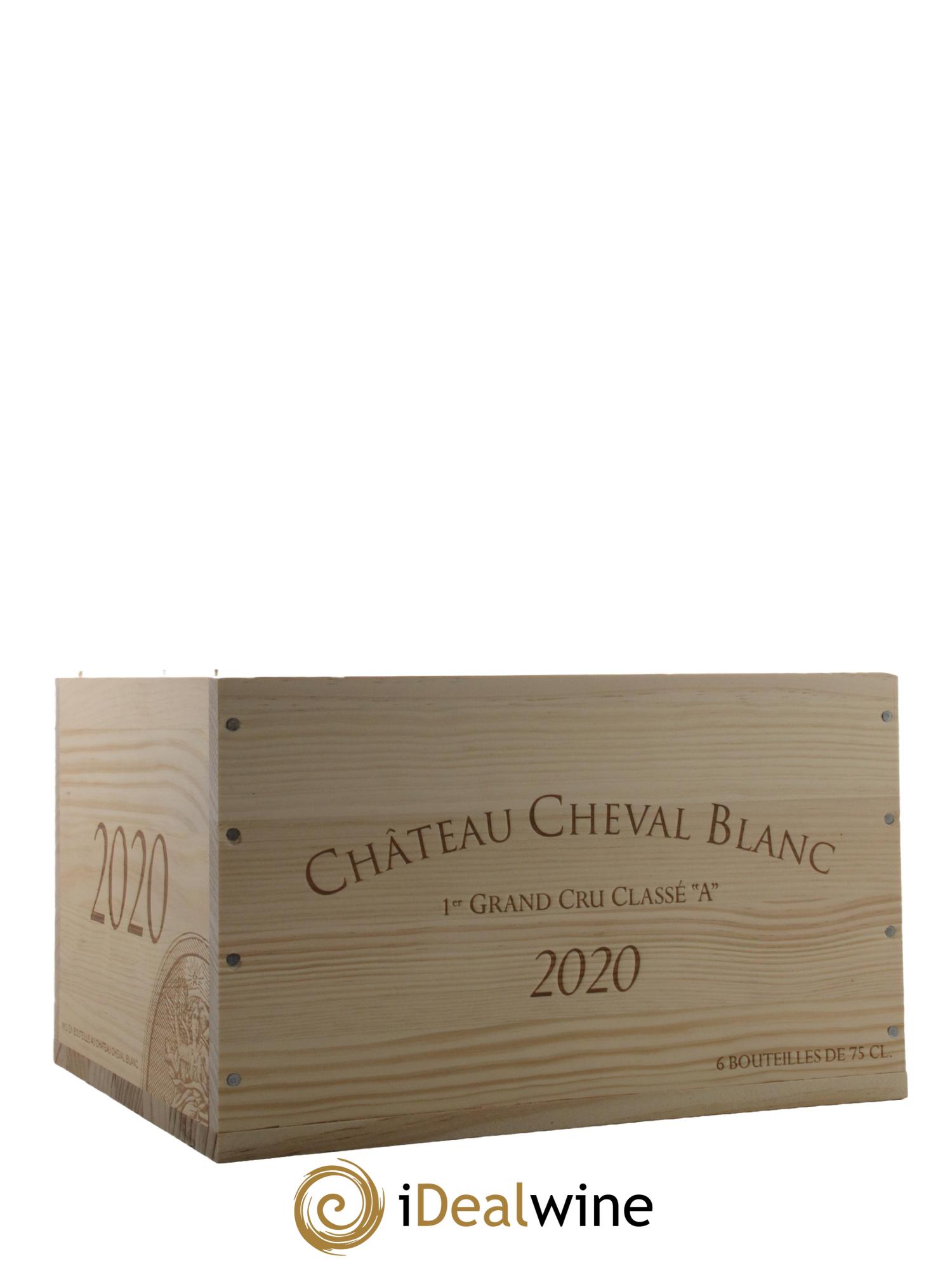 Château Cheval Blanc 1er Grand Cru Classé A 2020 - Lotto di 6 bottiglie - 6