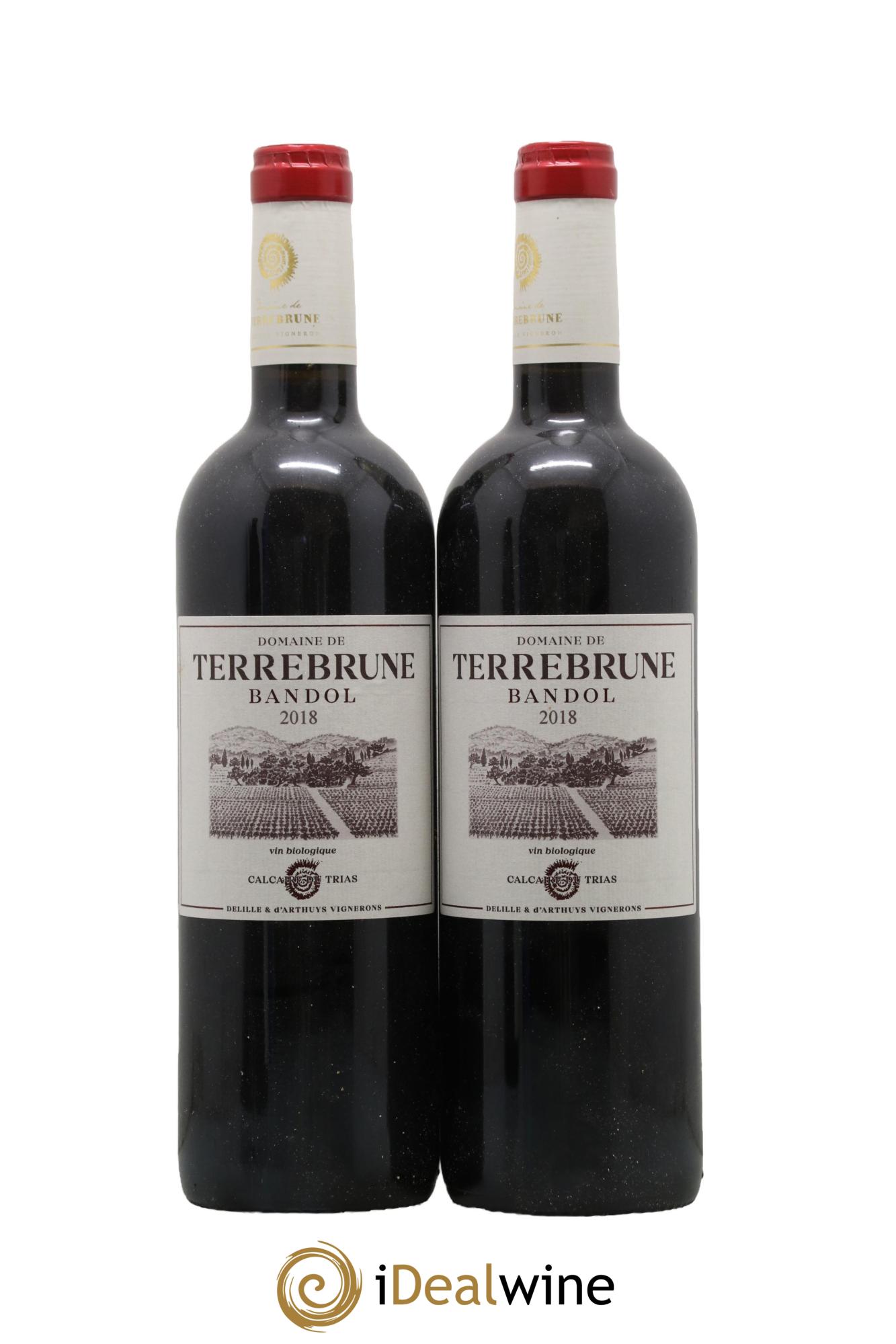 Bandol Calcaire du Trias Domaine de Terrebrune 2018 - Lot de 2 bouteilles - 0