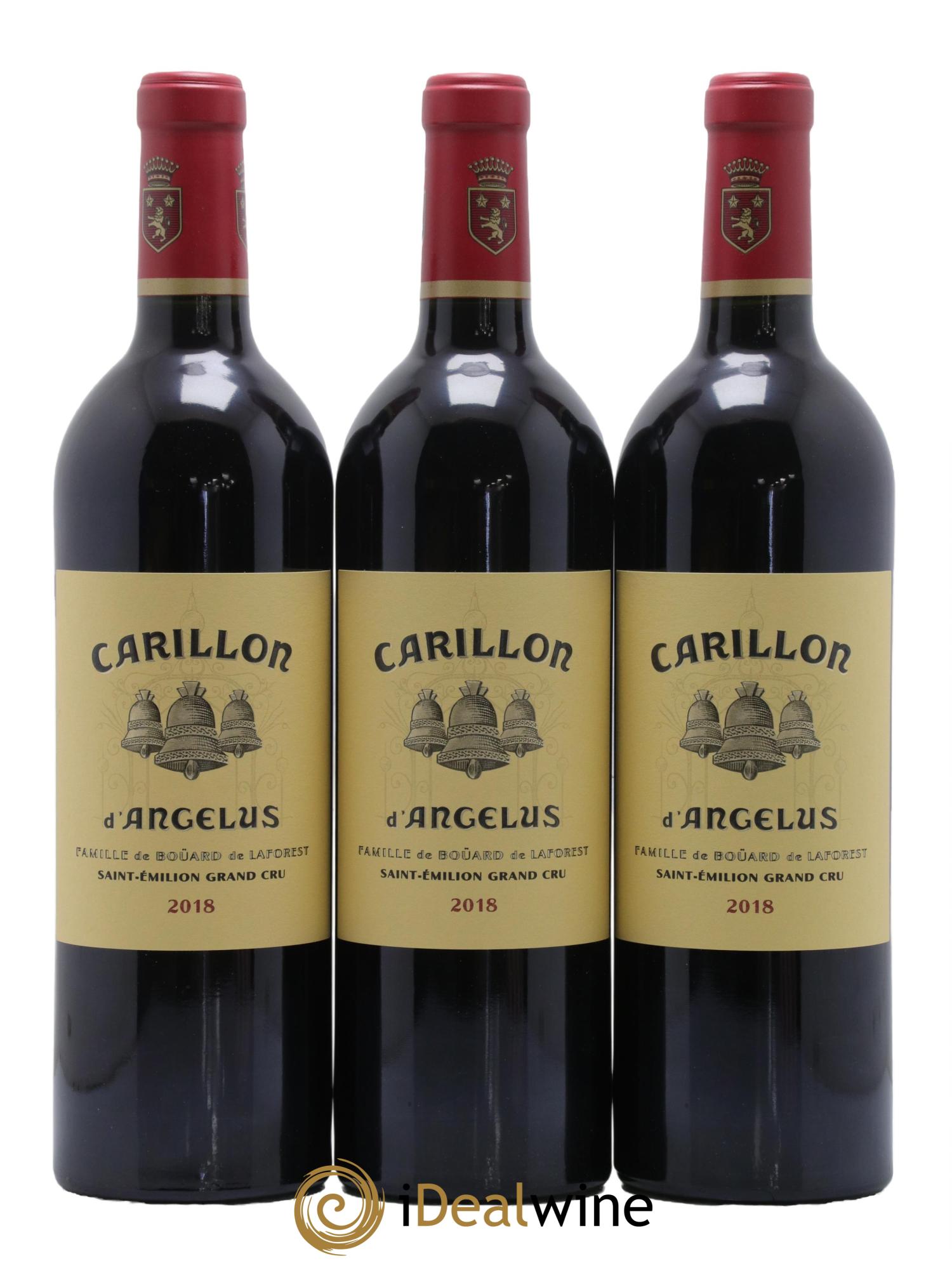 Le Carillon de l'Angélus Second Vin 2018 - Lot de 12 bouteilles - 1