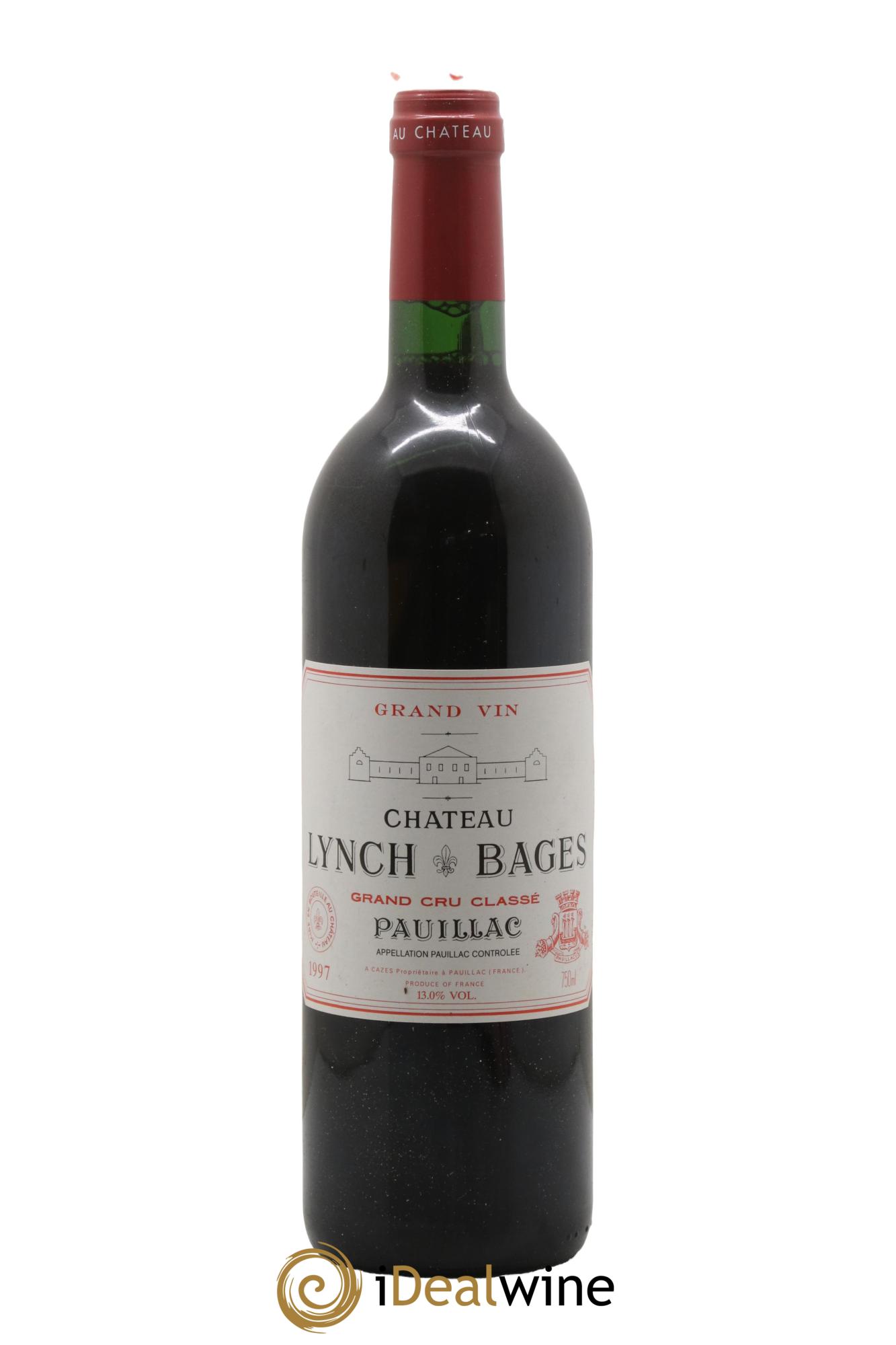 Château Lynch Bages 5ème Grand Cru Classé 1997 - Lot de 1 bouteille - 0