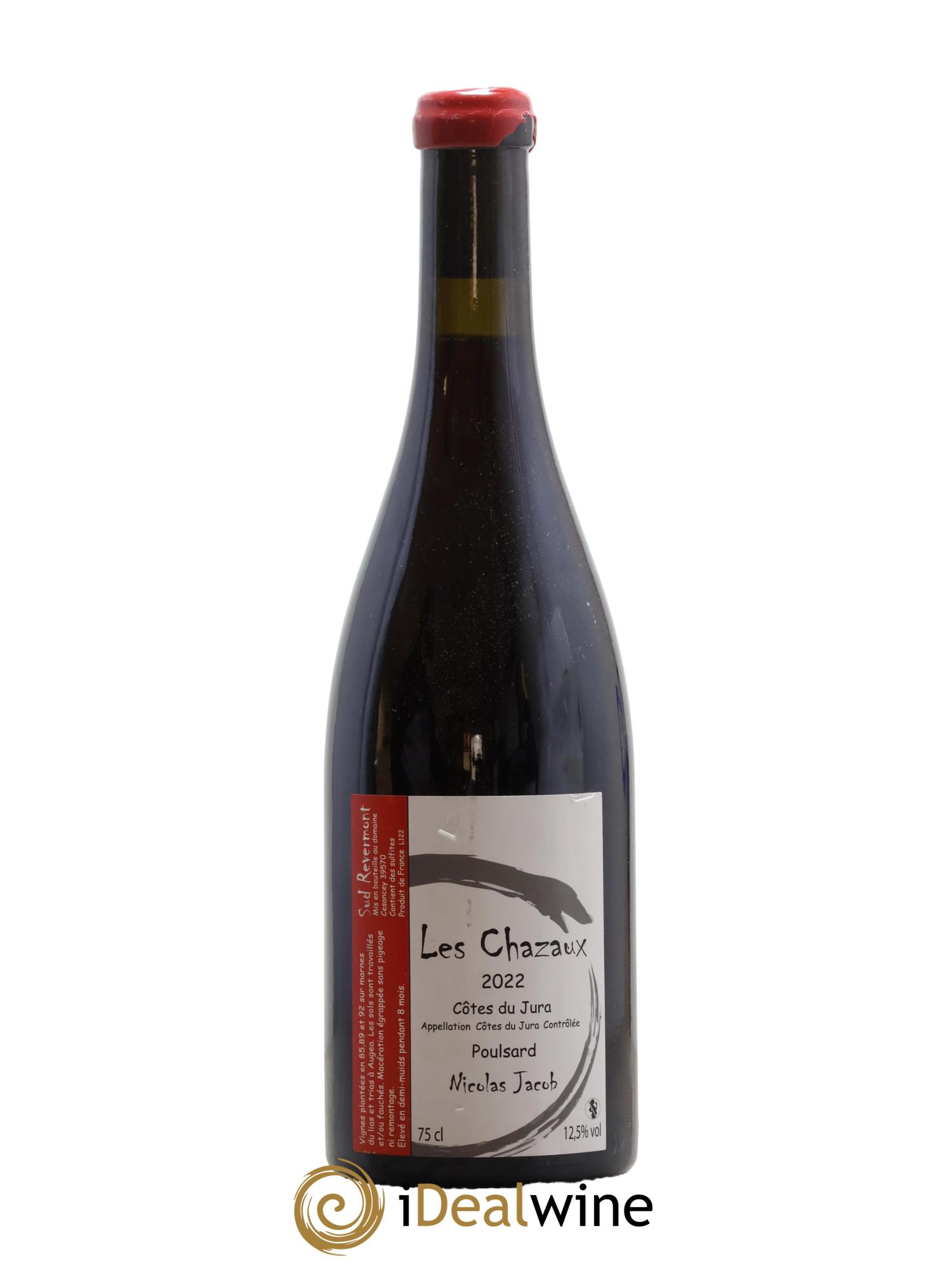Côtes du Jura Poulsard Les Chazaux Nicolas Jacob 2022 - Lot de 1 bouteille - 0