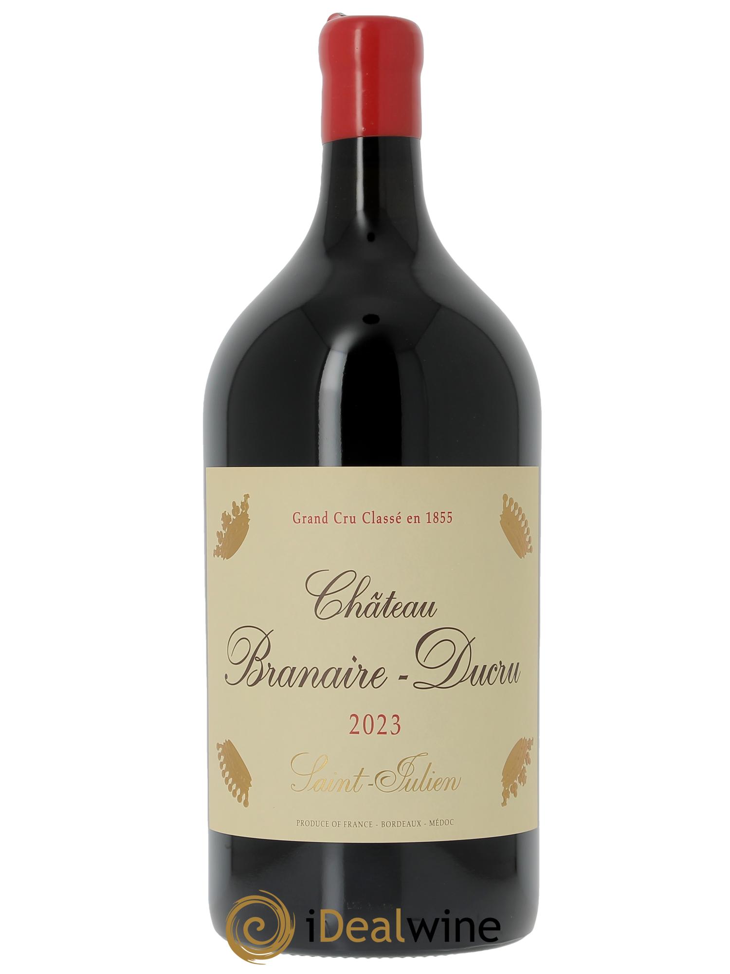 Château Branaire Ducru 4ème Grand Cru Classé 2023 - Lot de 1 double magnum - 1