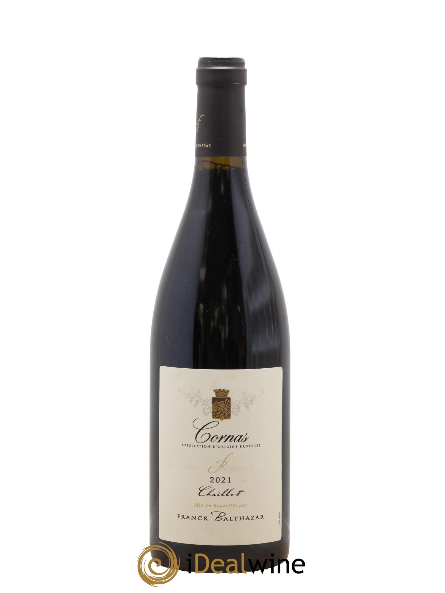 Cornas Chaillot Franck Balthazar (Domaine) 2021 - Lot of 1 bottle - 0