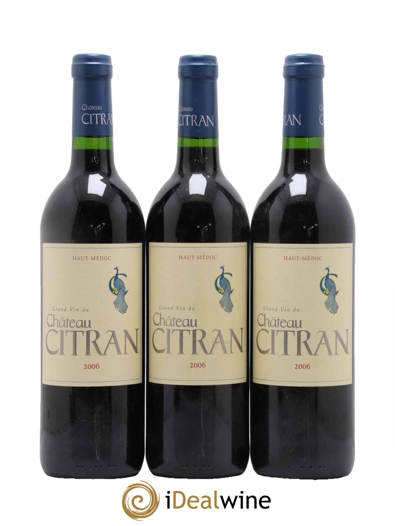 Château Citran Cru Bourgeois  2006 - Lot of 6 bottles - 2