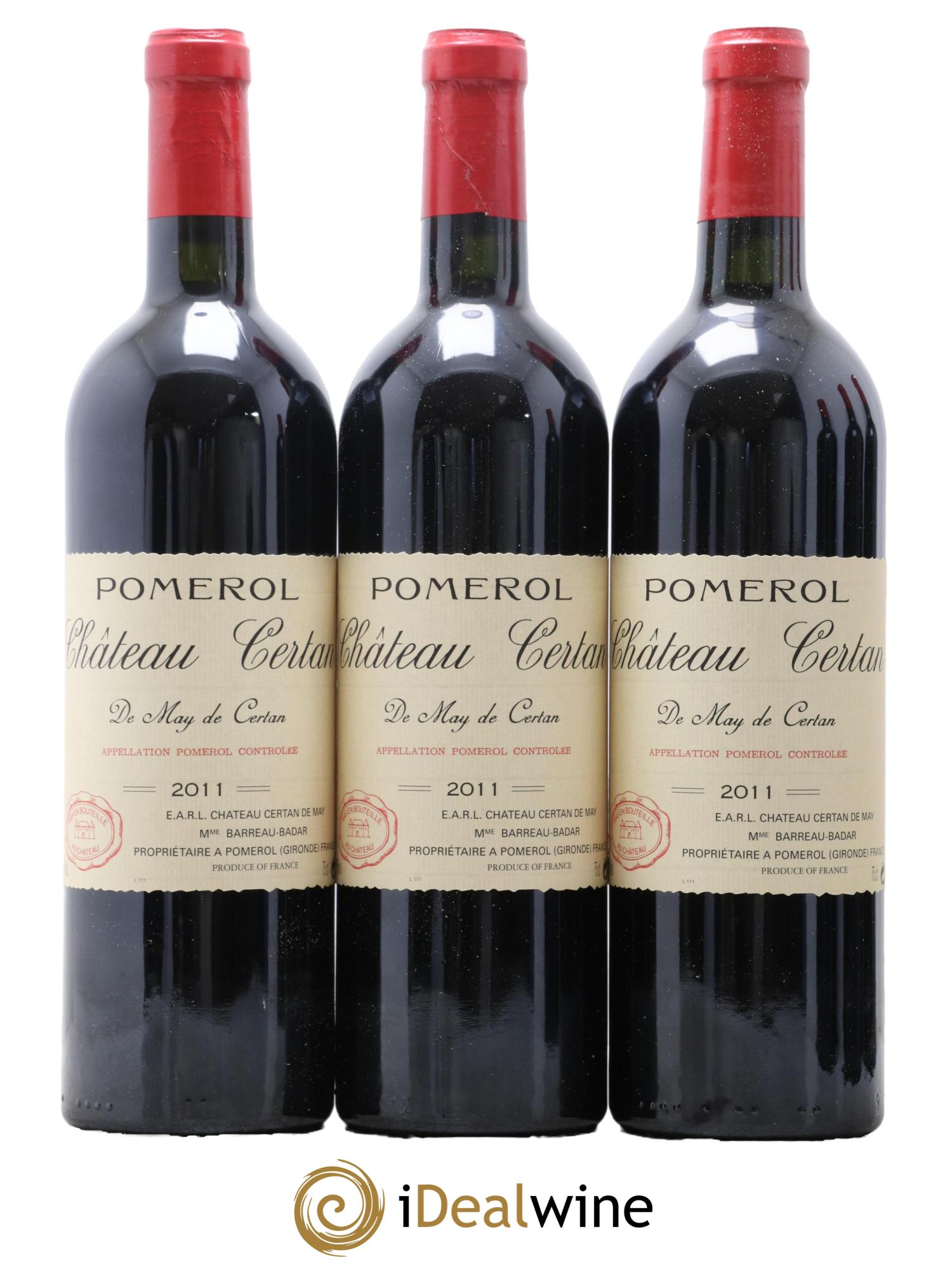 Château Certan de May 2011 - Lot de 6 bouteilles - 1