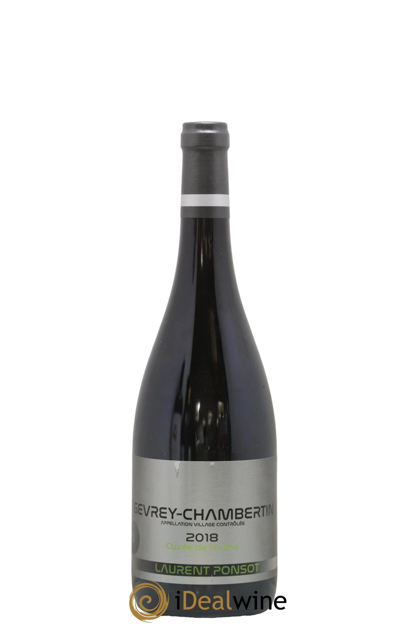 Gevrey-Chambertin Cuvée de l'Aulne Laurent Ponsot 2018 - Lot de 1 bouteille - 0