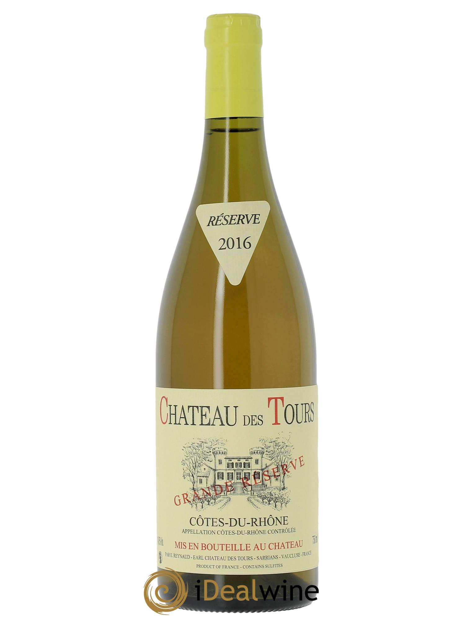 Côtes-du-Rhône Château des Tours Grande Réserve Emmanuel Reynaud 2016 - Posten von 1 Flasche - 0