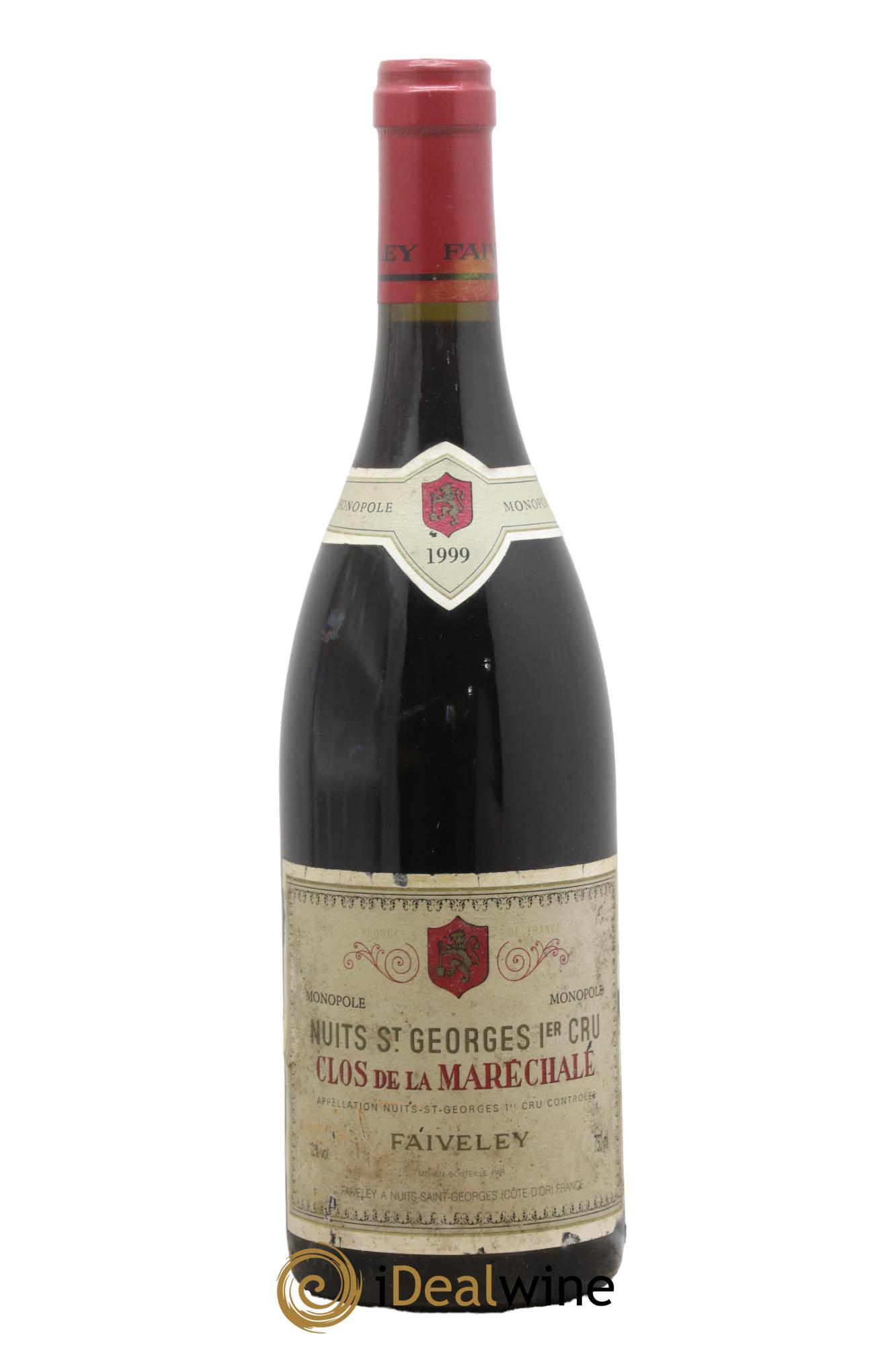 Nuits-Saint-Georges 1er Cru Clos de la Maréchale Faiveley 1999 - Posten von 1 Flasche - 0