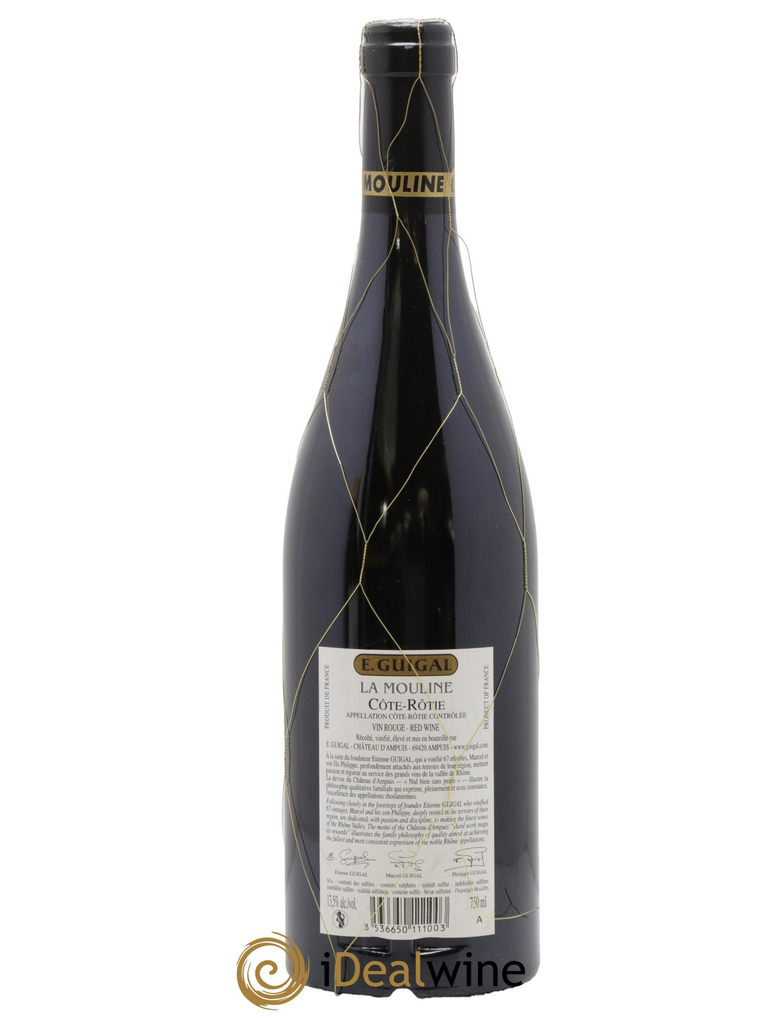 Côte-Rôtie La Mouline Guigal 2010 - Lot de 1 bouteille - 1