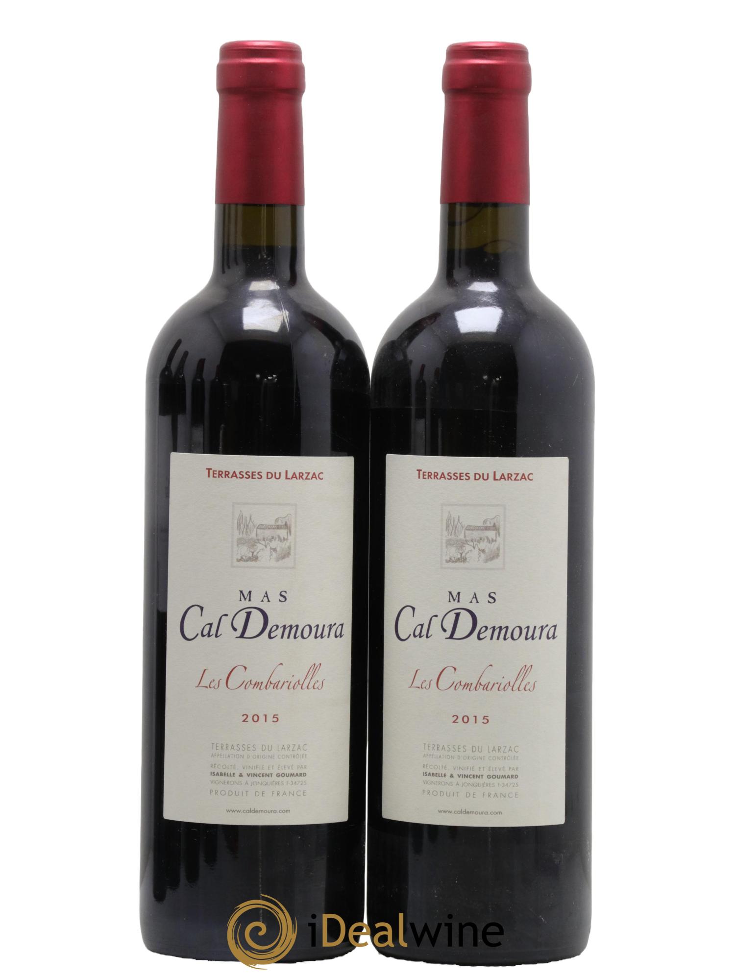 Terrasses du Larzac Les Combariolles Mas Cal Demoura 2015 - Lot de 2 bouteilles - 0