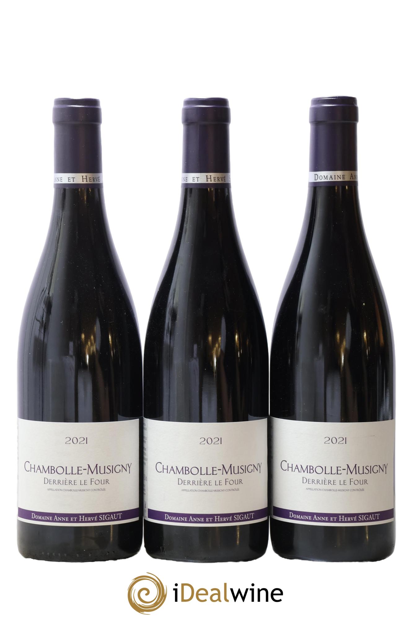 Chambolle-Musigny Derrière le Four Anne et Hervé Sigaut (Domaine) 2021 - Lot de 3 bouteilles - 0