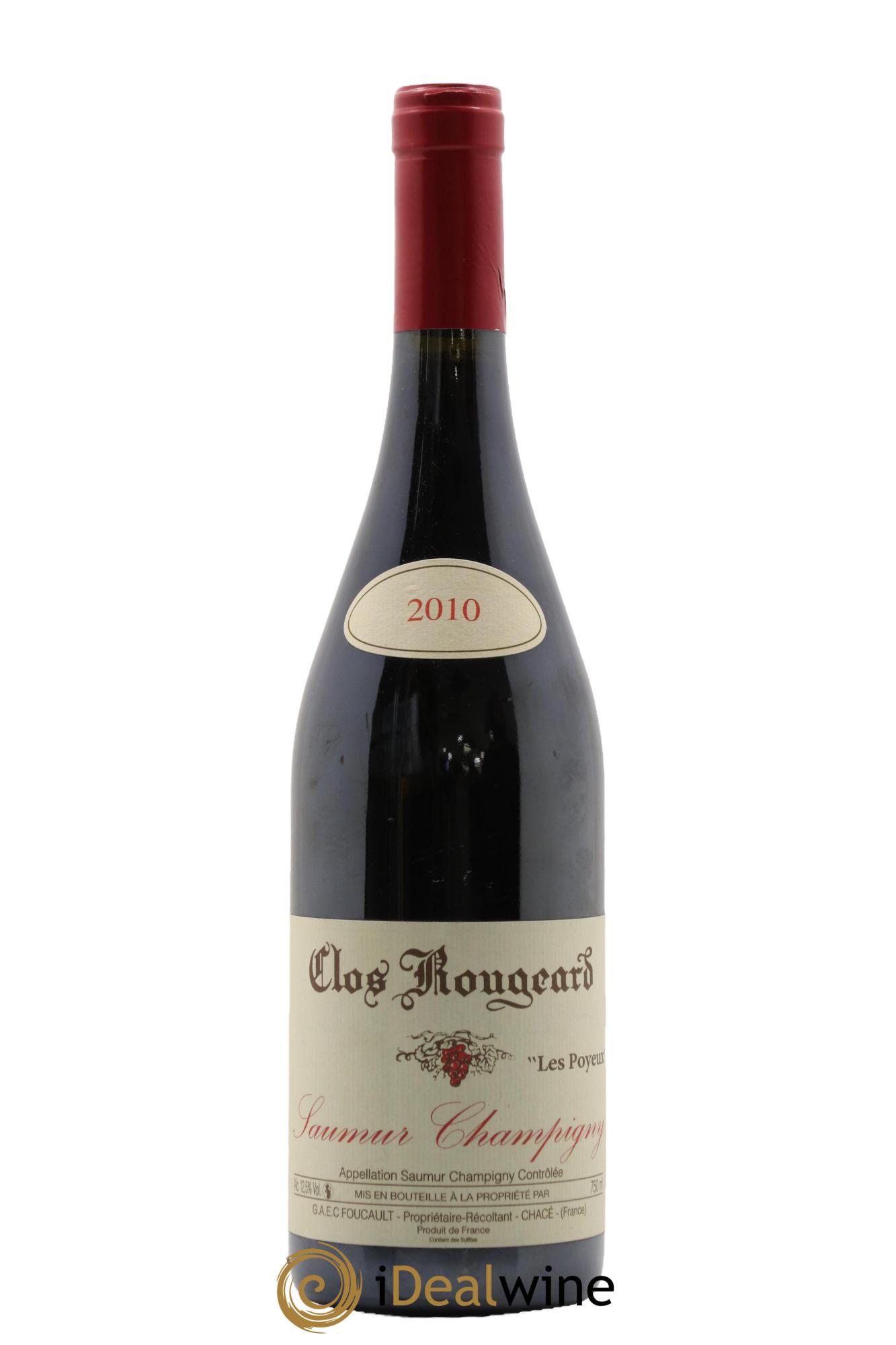 Saumur-Champigny Les Poyeux Clos Rougeard 2010 - Lot de 1 bouteille - 0