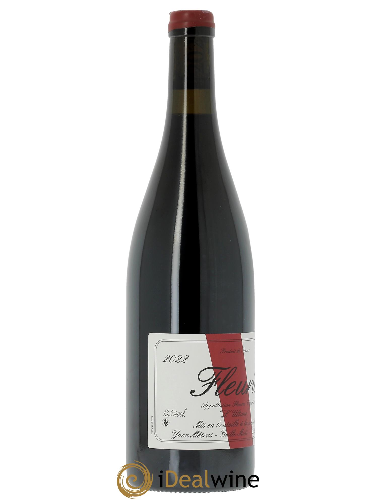 Fleurie l'Ultime Yvon Métras 2022 - Lot de 1 bouteille - 2