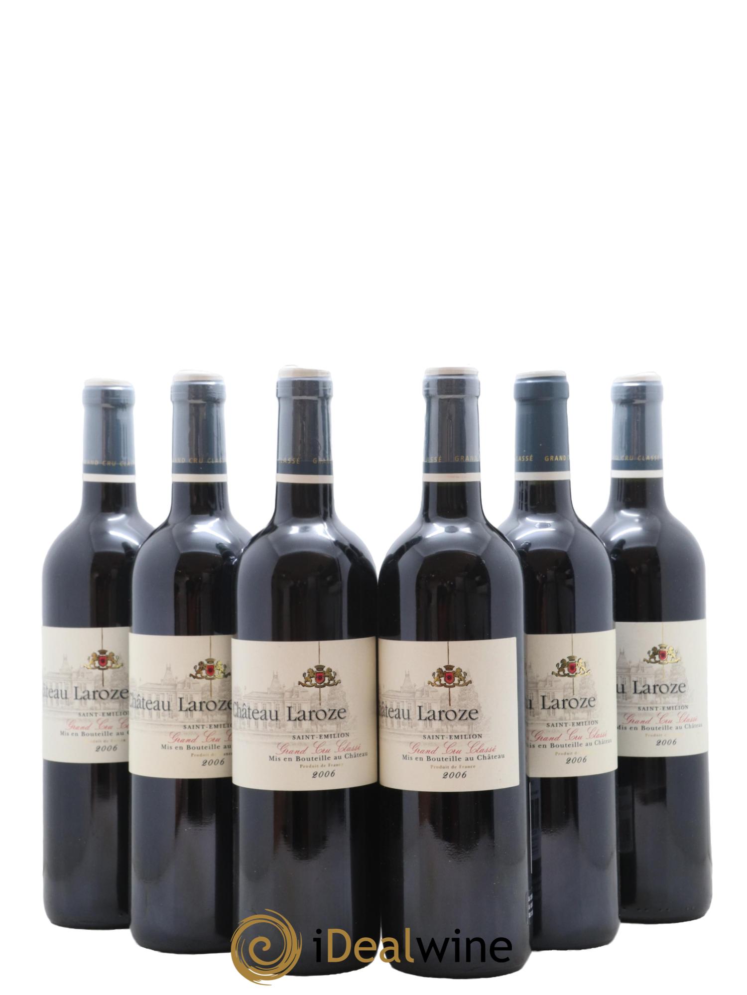 Château Laroze Grand Cru Classé 2006 - Lot de 6 bouteilles - 0