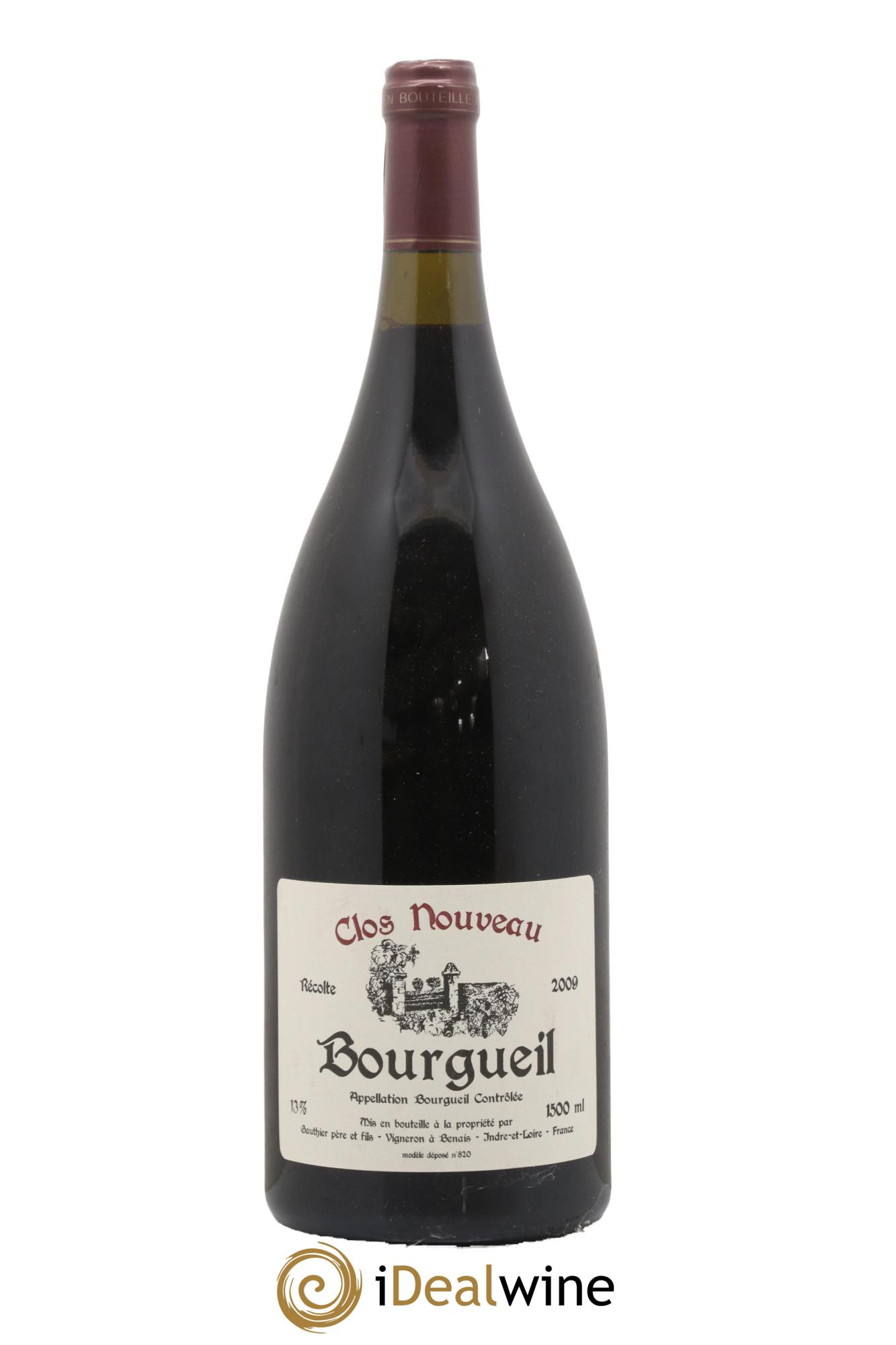 Bourgueil Clos Nouveau Domaine du Bel Air 2009 - Posten von 1 Magnum - 0