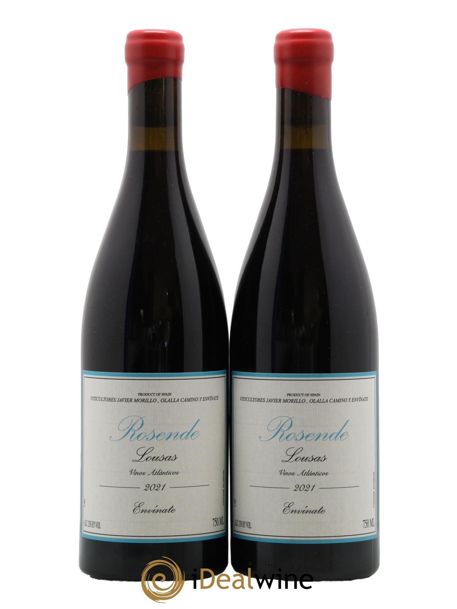 Espagne Ribeira Sacra Rosende Lousas Envinate 2021 - Lot de 2 bouteilles - 0