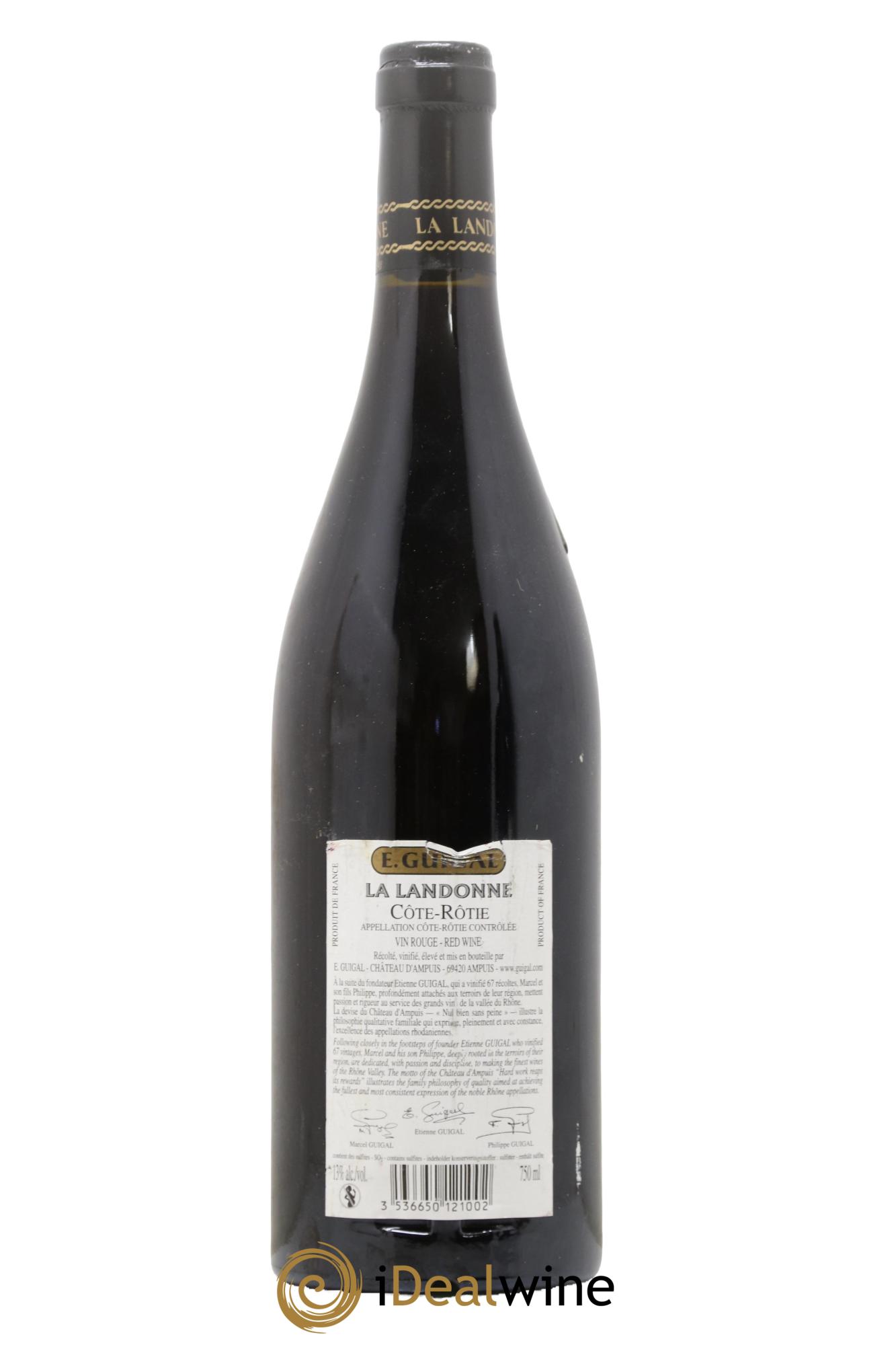 Côte-Rôtie La Landonne Guigal 2004 - Lotto di 1 bottiglia - 1