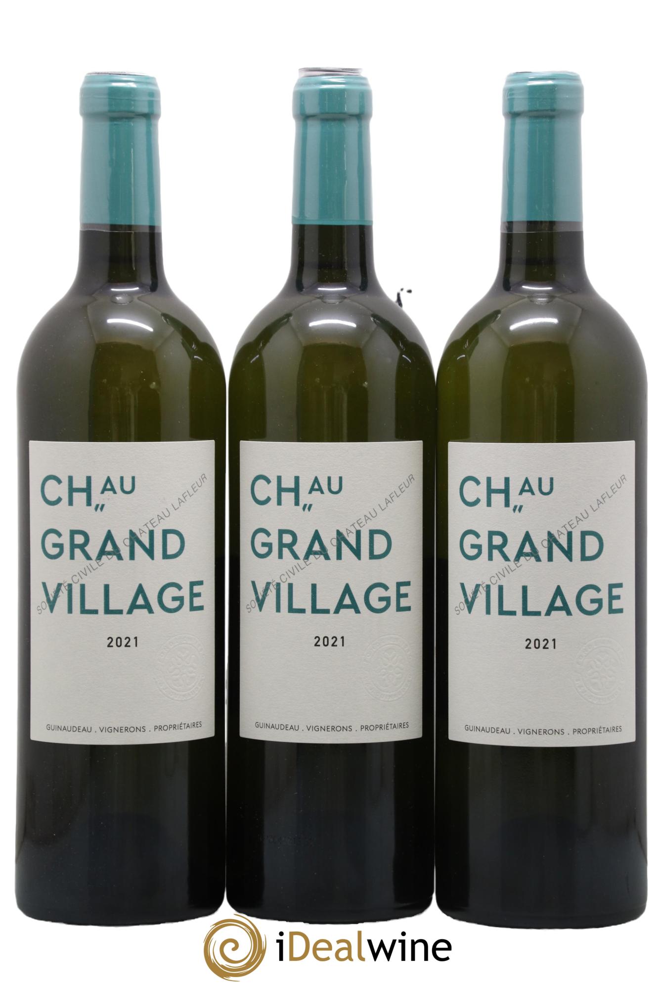 Château Grand Village 2021 - Lot de 3 bouteilles - 0
