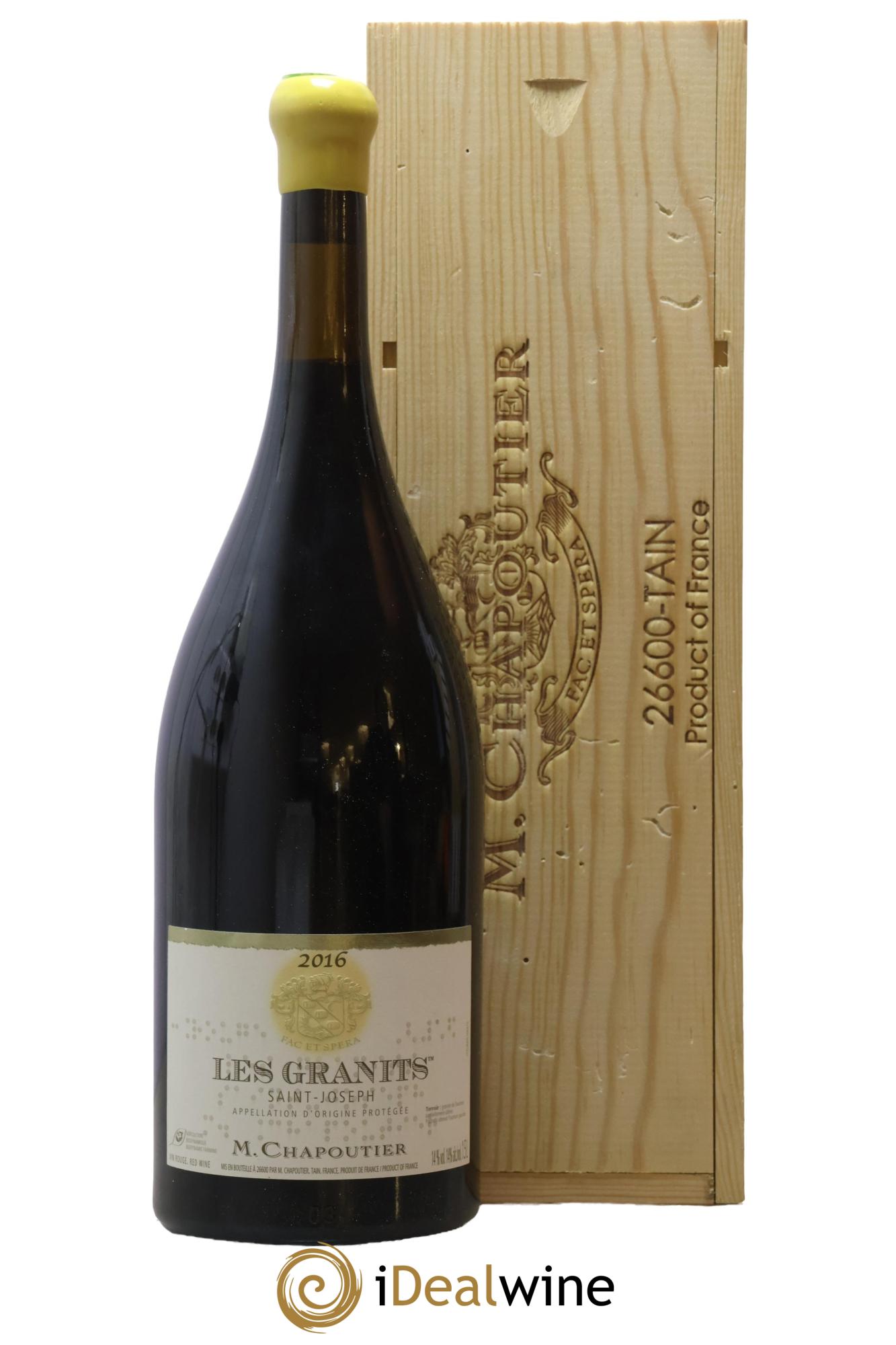 Saint-Joseph Les Granits Chapoutier 2016 - Lot de 1 magnum - 0