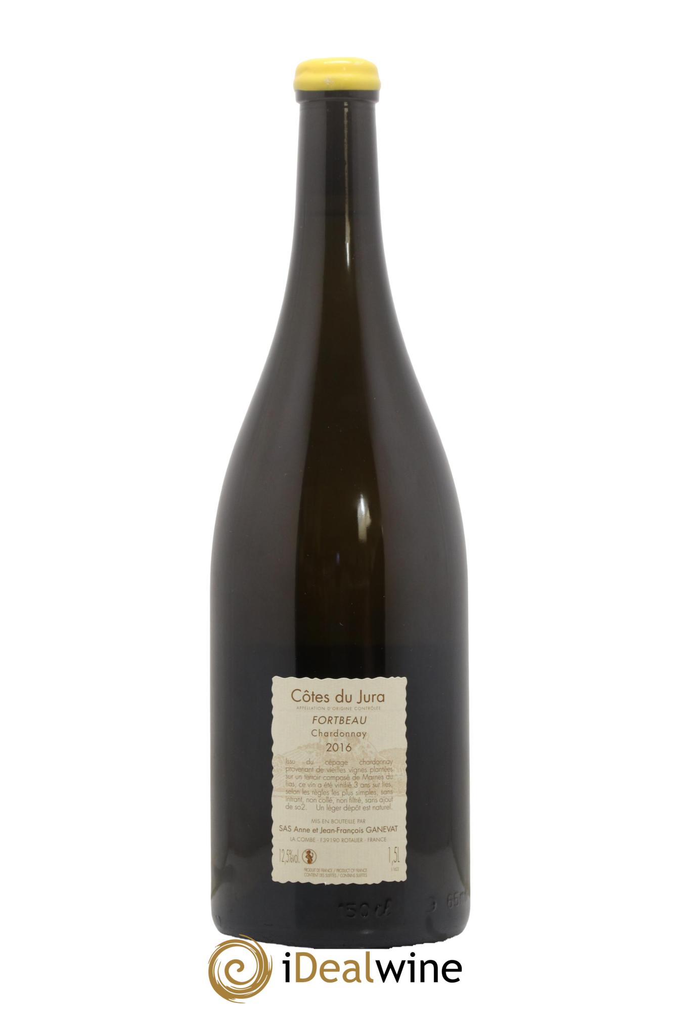 Vin de France (anciennement Côtes du Jura) Fortbeau Anne et Jean François Ganevat 2016 - Posten von 1 Magnum - 1