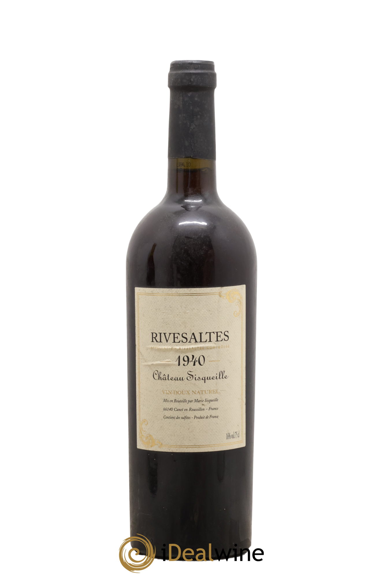 Rivesaltes Château Sisqueille 1940 - Lot of 1 bottle - 0