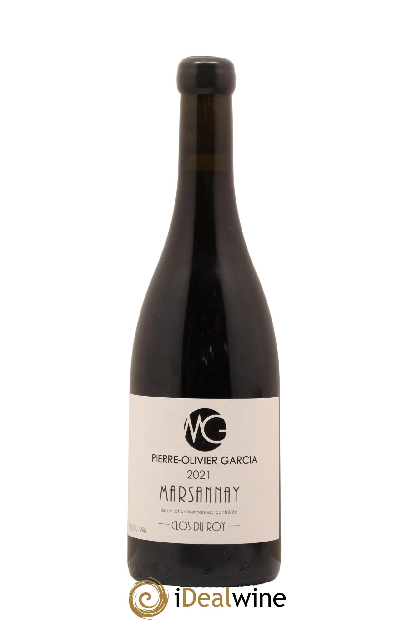 Marsannay Clos du Roy Moron Garcia Clos du Roy Domaine Pierre Olivier Garcia 2021 - Lot de 1 bouteille - 0