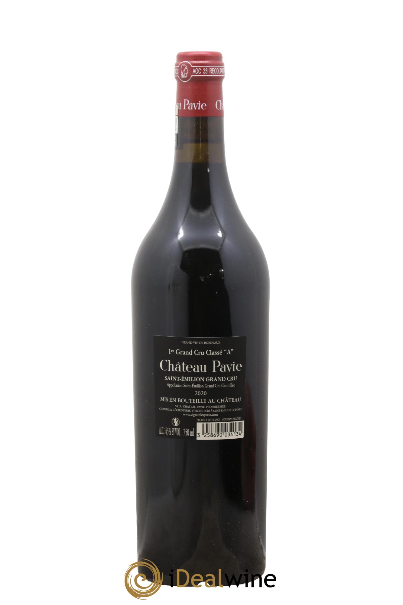 Château Pavie 1er Grand Cru Classé A 2018 - Posten von 1 Flasche - 1