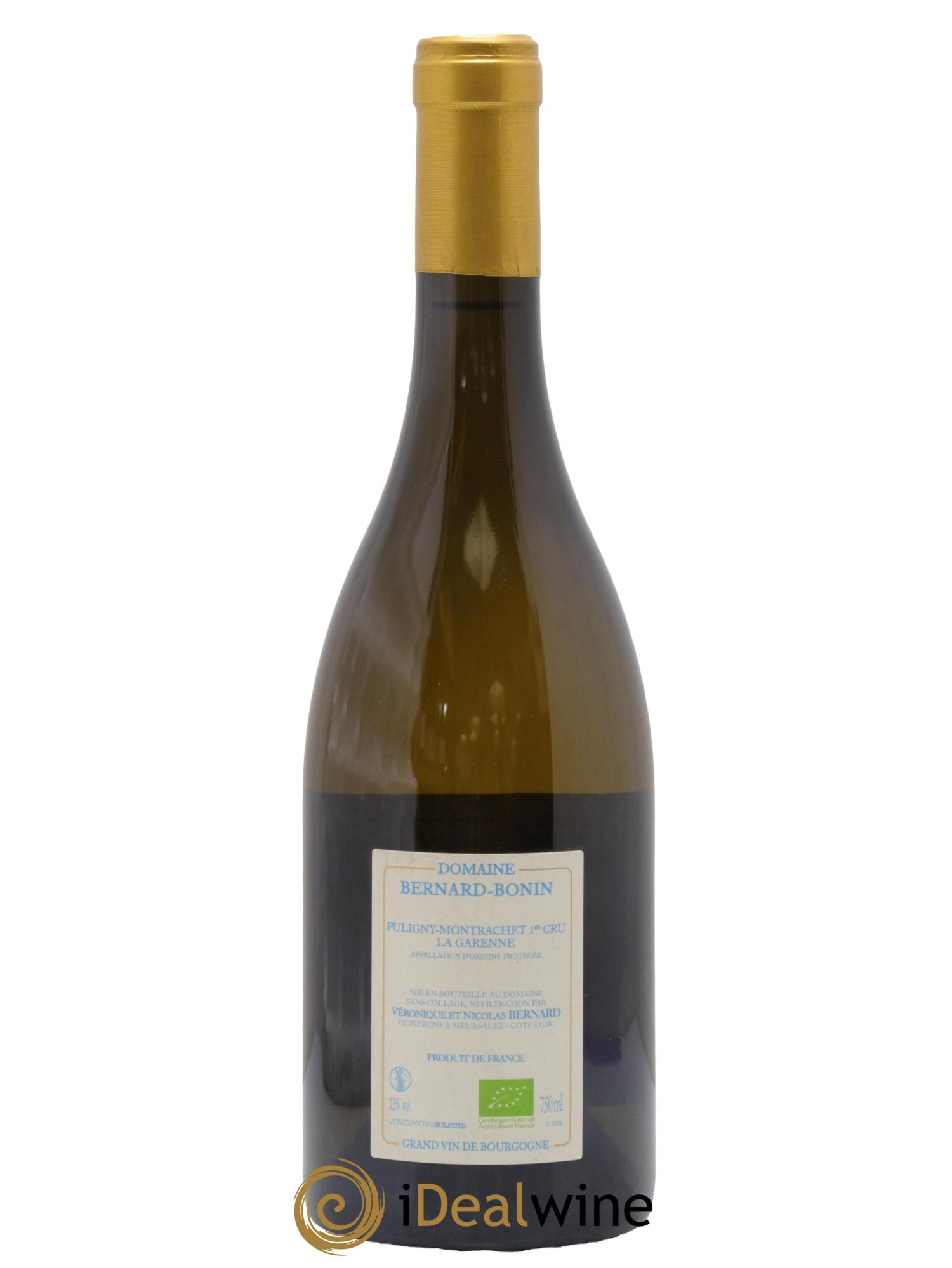 Puligny-Montrachet 1er Cru La Garenne Bernard Bonin 2020 - Posten von 1 Flasche - 1
