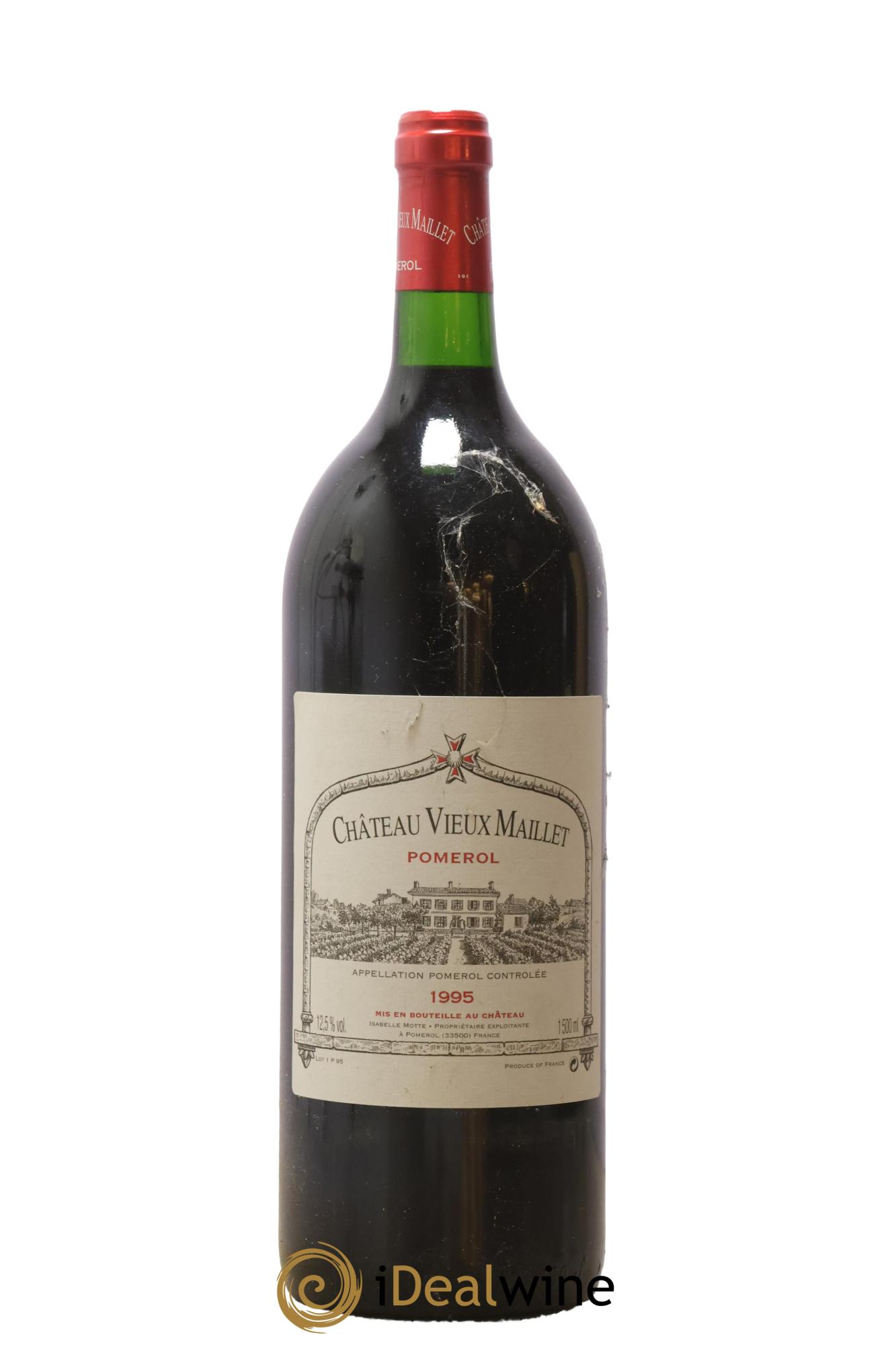 Château Vieux Maillet 1995 - Lot of 1 magnum - 0