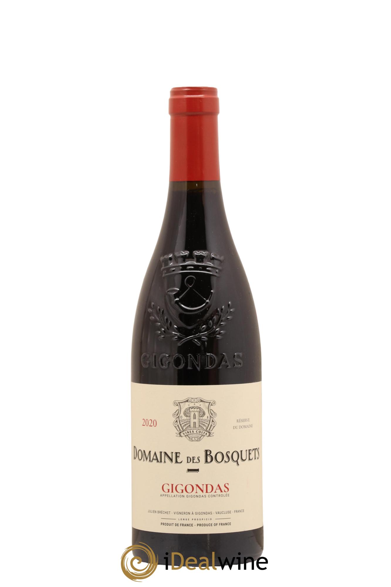 Gigondas Reserve Domaine Des Bosquets 2020 - Lot de 1 bouteille - 0