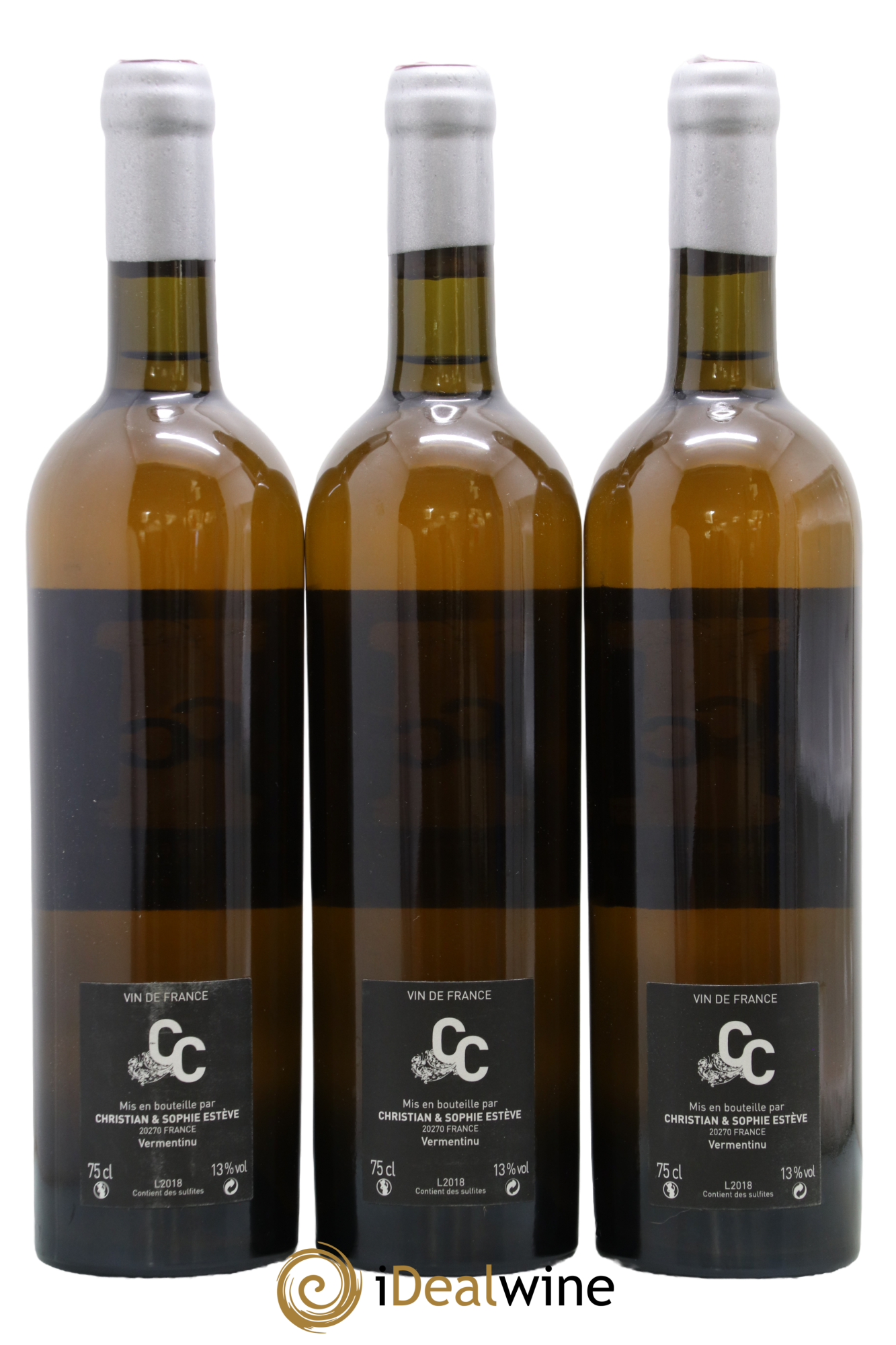 Vin de Corse Figue Vermentino Amphore Clos Canereccia 2018 - Lot de 3 bouteilles - 1