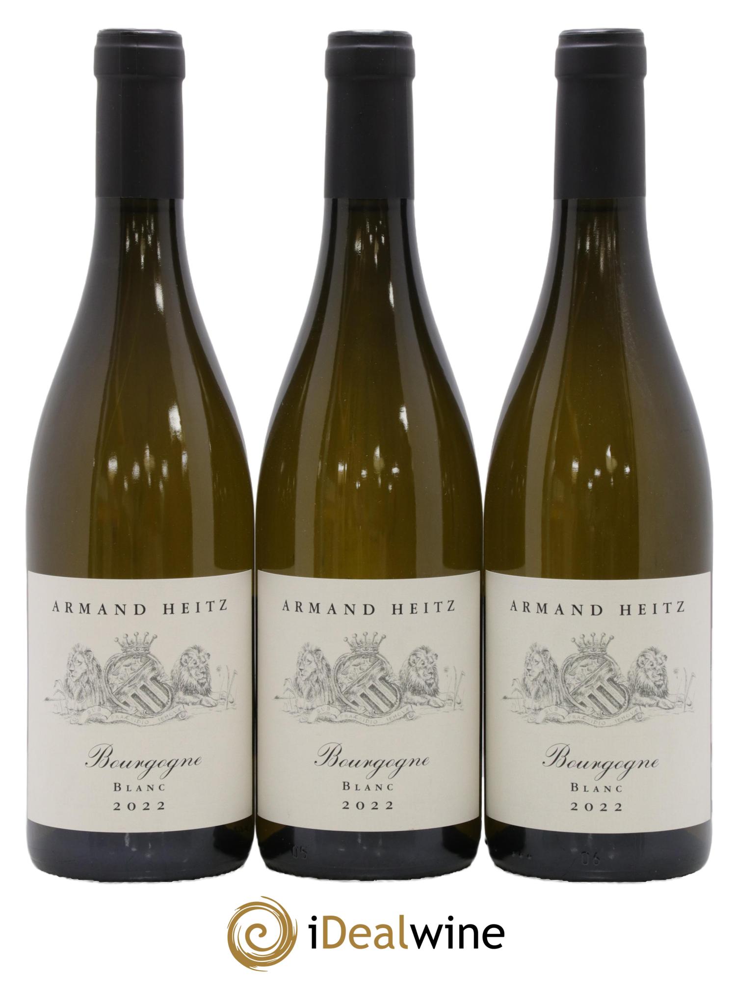 Bourgogne Chardonnay Armand Heitz 2022 - Lot de 3 bouteilles - 0