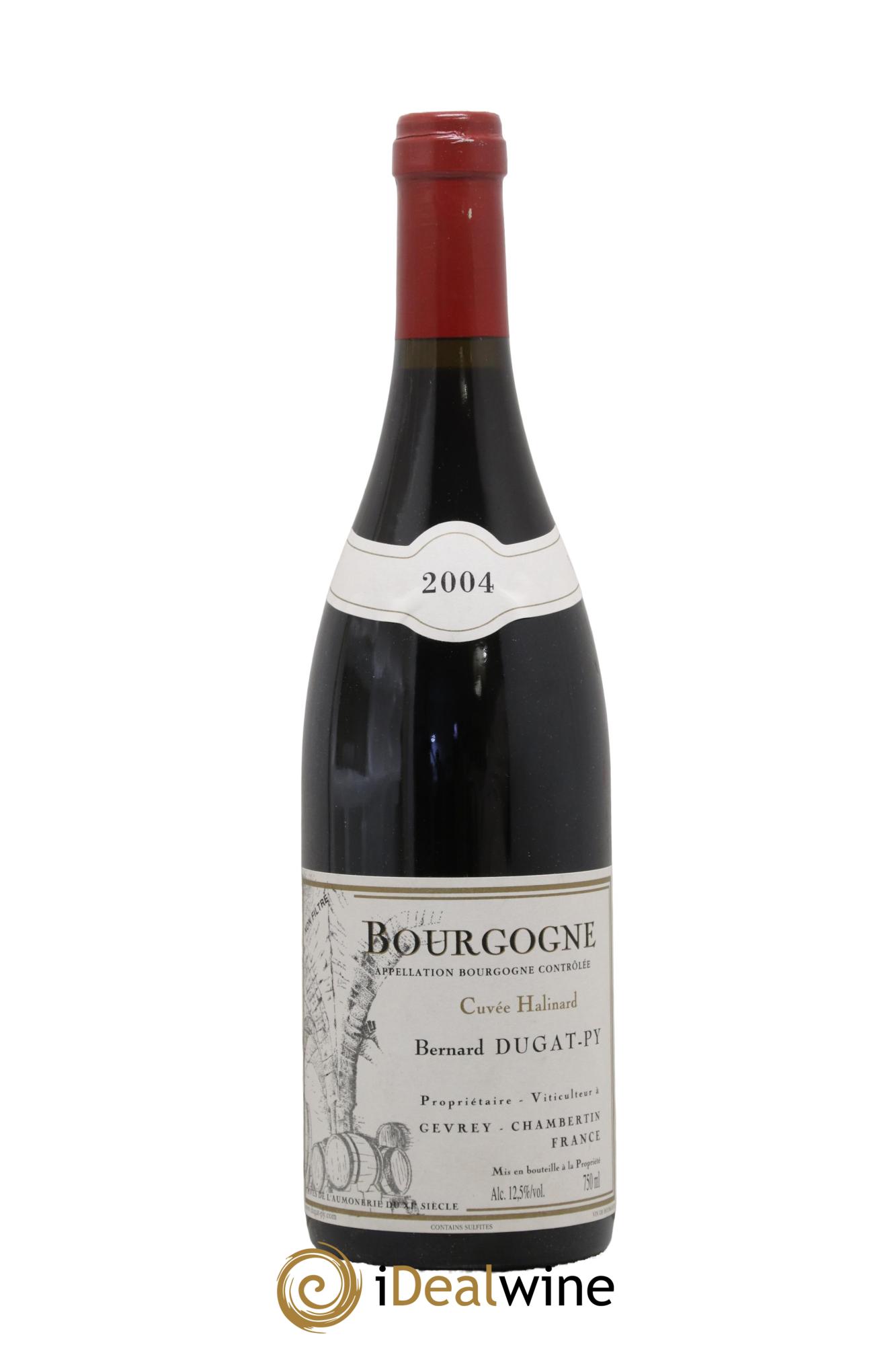 Bourgogne Cuvée Halinard Dugat-Py 2004 - Lot de 1 bouteille - 0